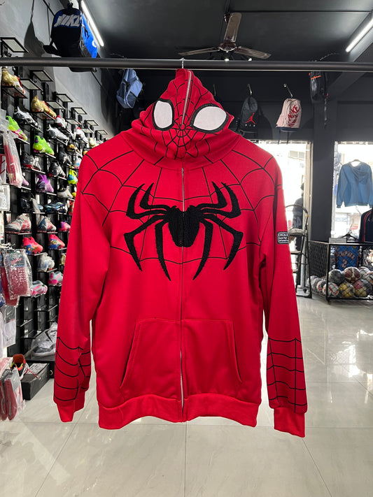 Spiderman Red Zip-up Hoodie