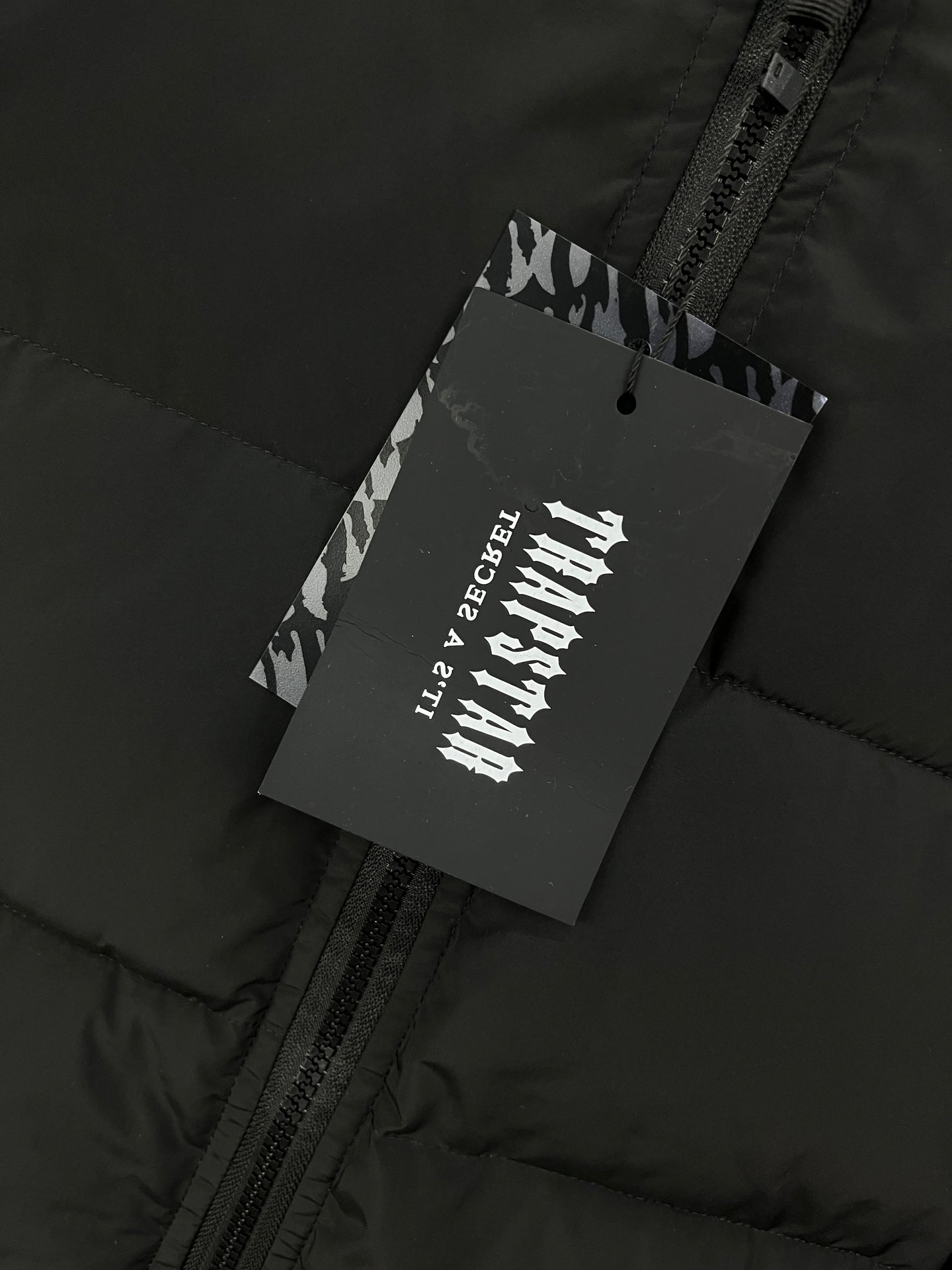 Trapstar Black Puffer Jacket