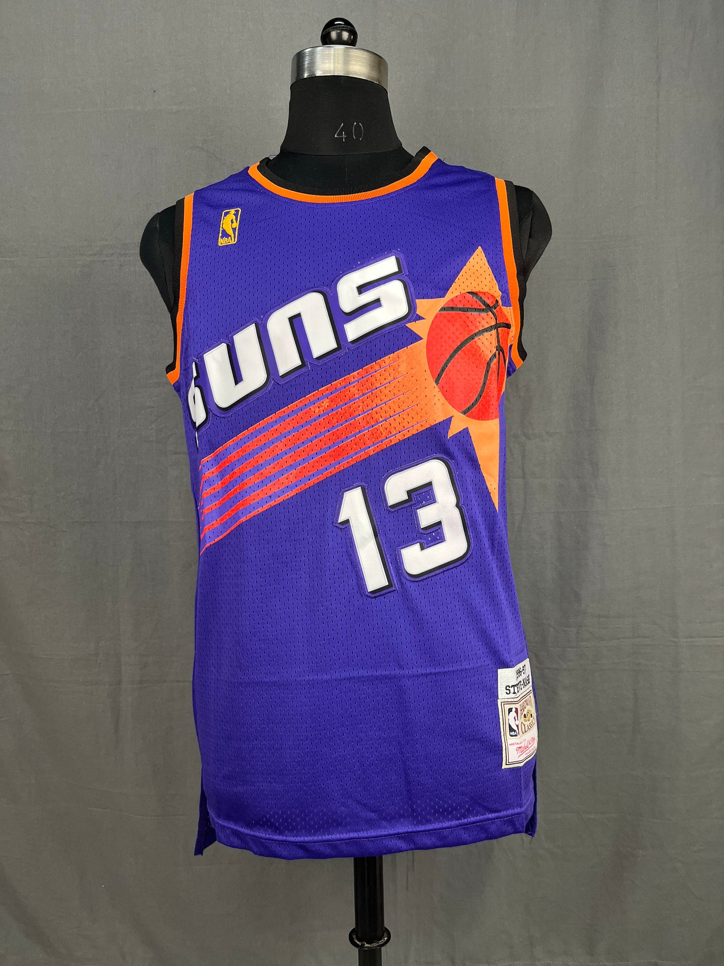 Nash 13 Suns Purple NBA Jersey