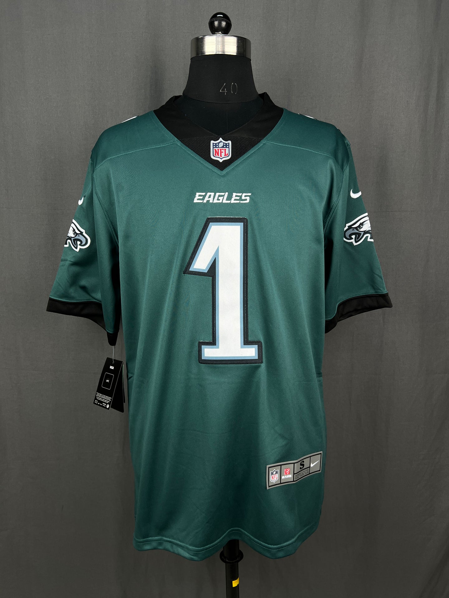 HURTS 1 Green Eagles Home NFL Jersey