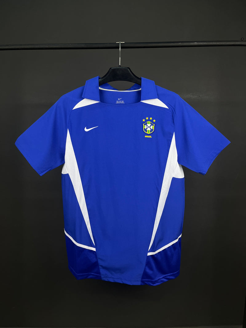 BRAZIL Retro 2002 Away Jersey