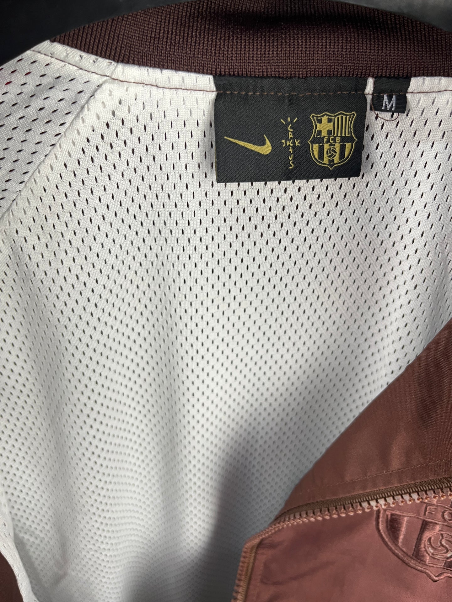 Barcelona Brown Cactus Jack Windbreaker Jacket