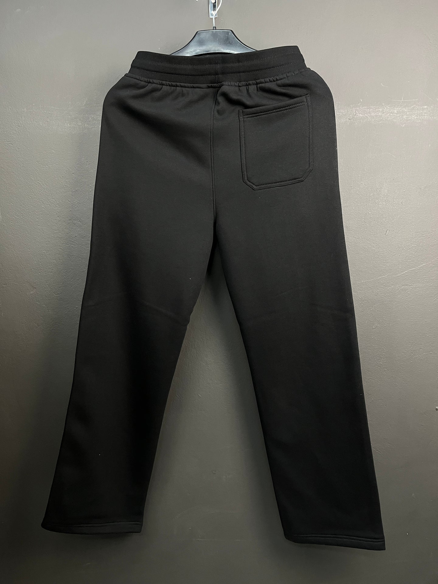 NIKE Solid Black Inner Fleece Pants