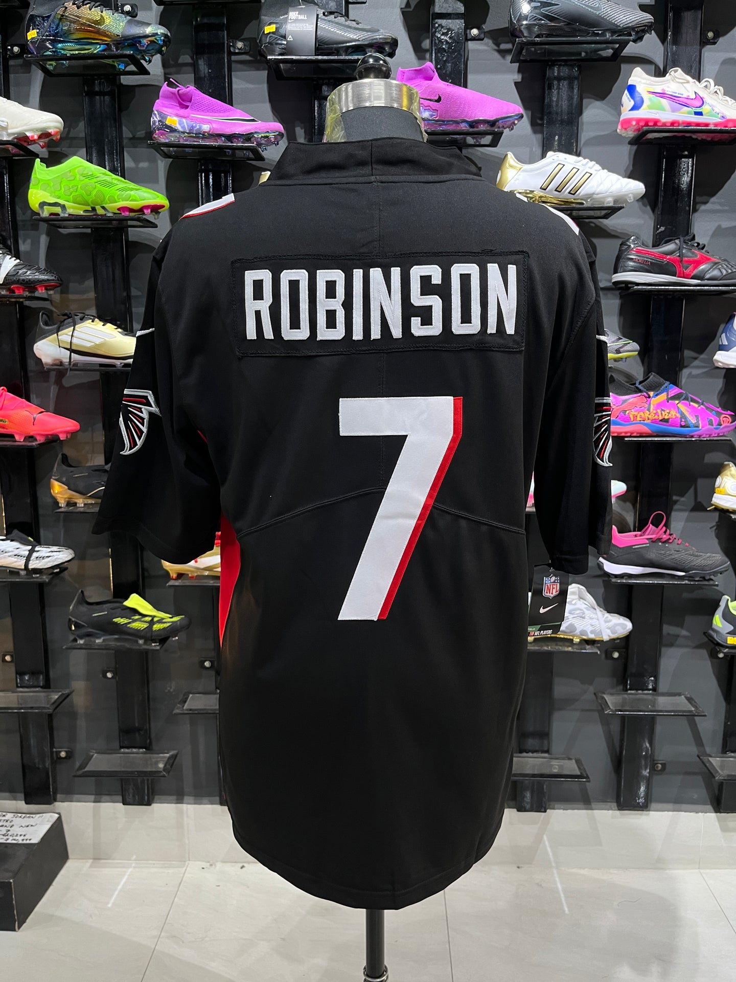 ROBINSON 7 Black Detroit Lions NFL Jersey