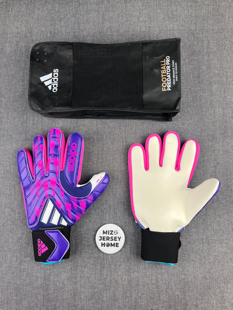 Adidas Purple Gloves