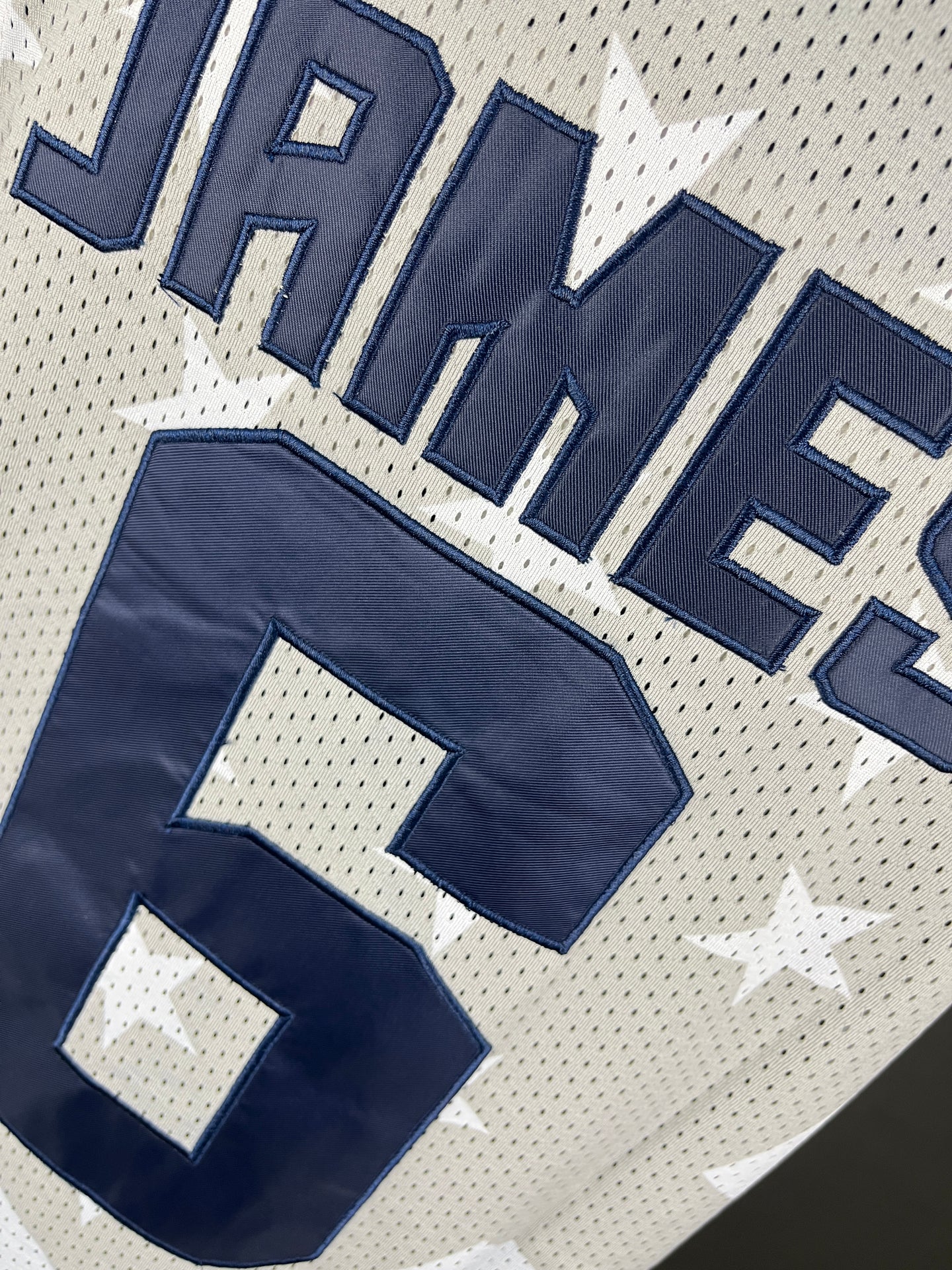James 6 White USA NBA Jersey