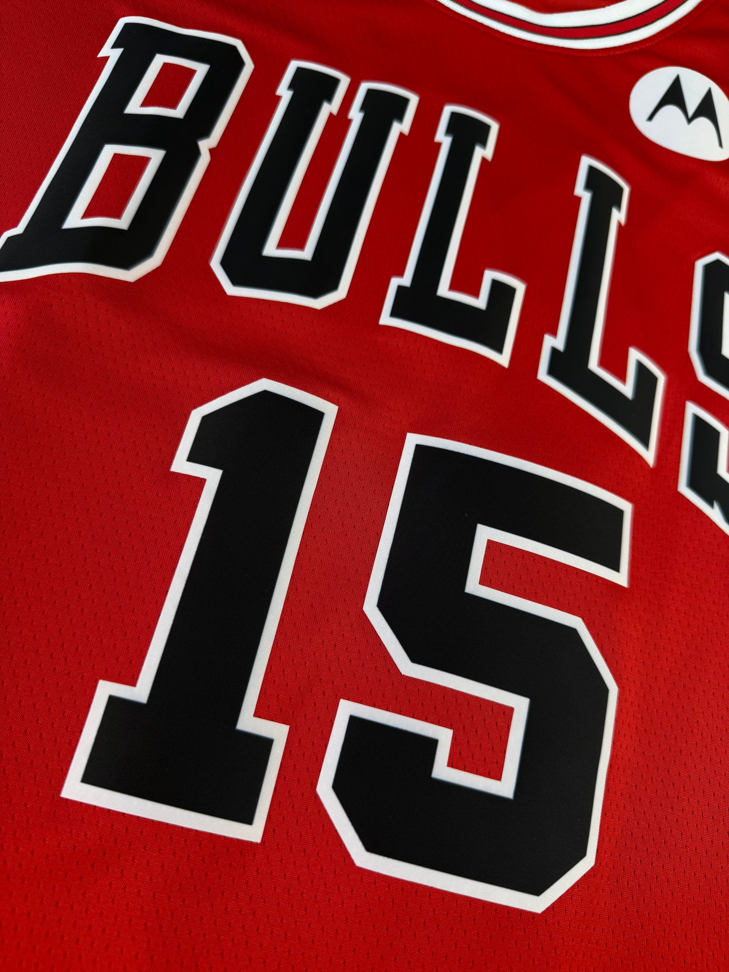 HAERIN 15 Red Chicago Bulls Heat Pressed Edition NBA Jersey