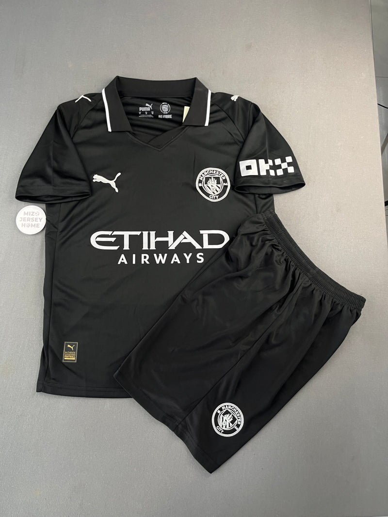 Manchester City Away 25/26 Kids Jersey