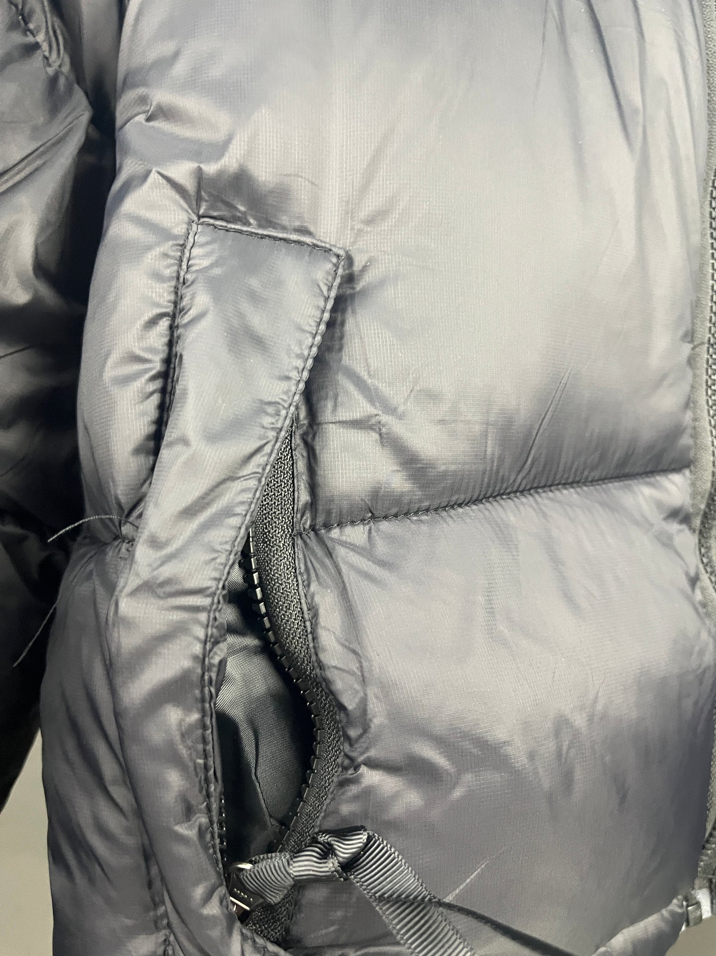 The North Face Cropped Black Puffer Jacket