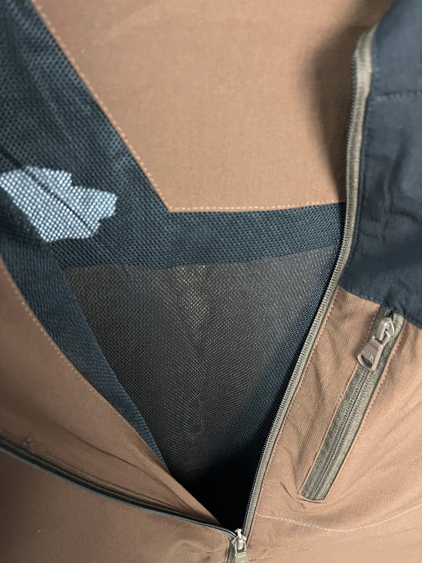 The North Face Brown & Black Light Jacket