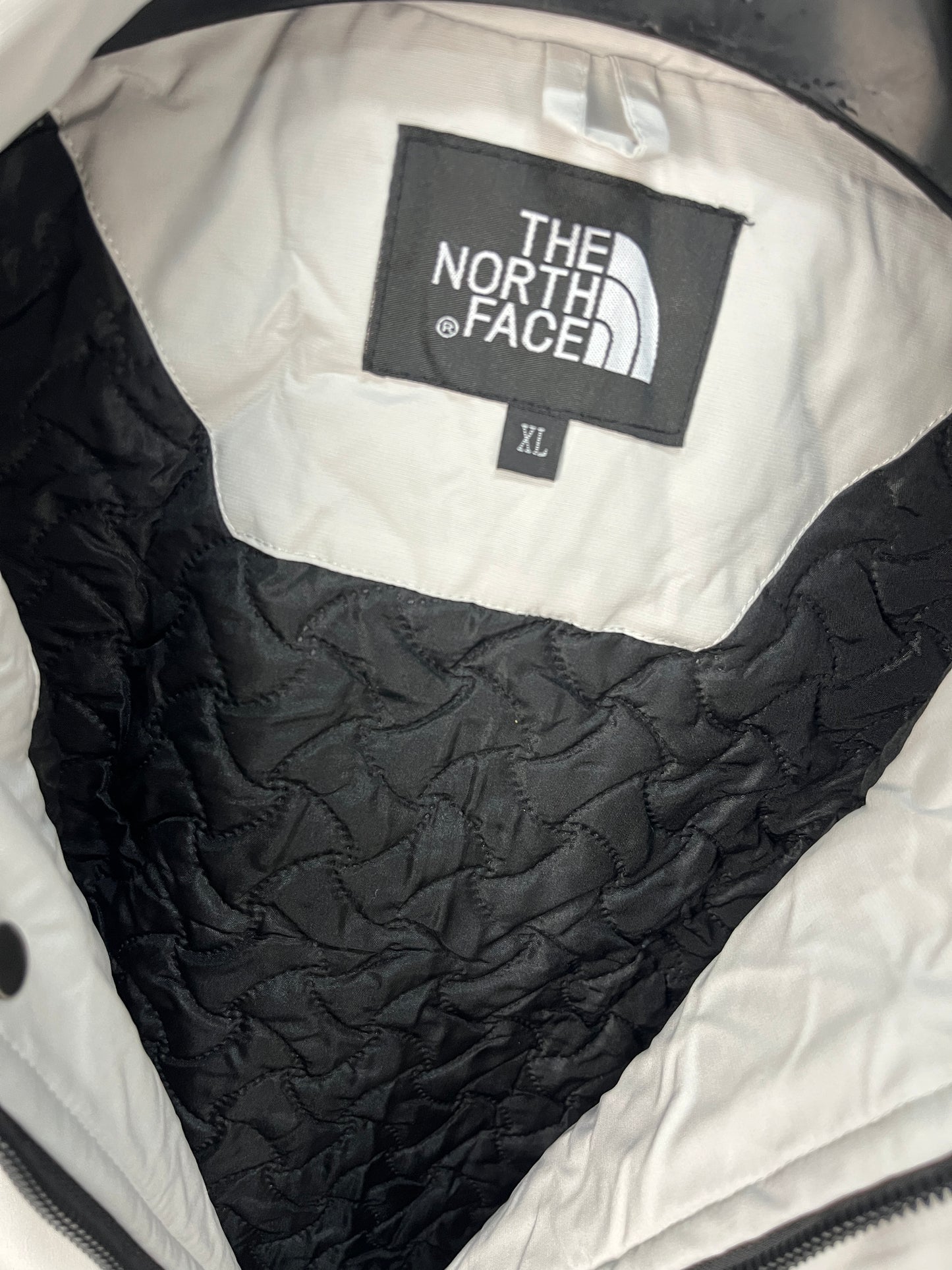 The North Face Light Puffer Gray & Black Jacket