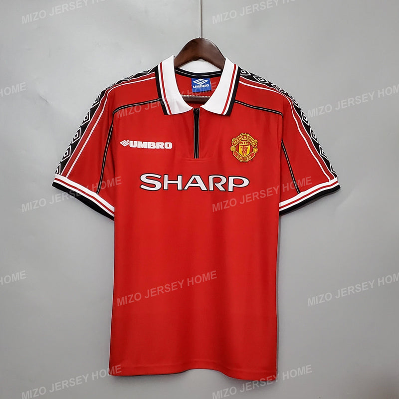 MANCHESTER UNITED Retro 1998-1999 Home Jersey