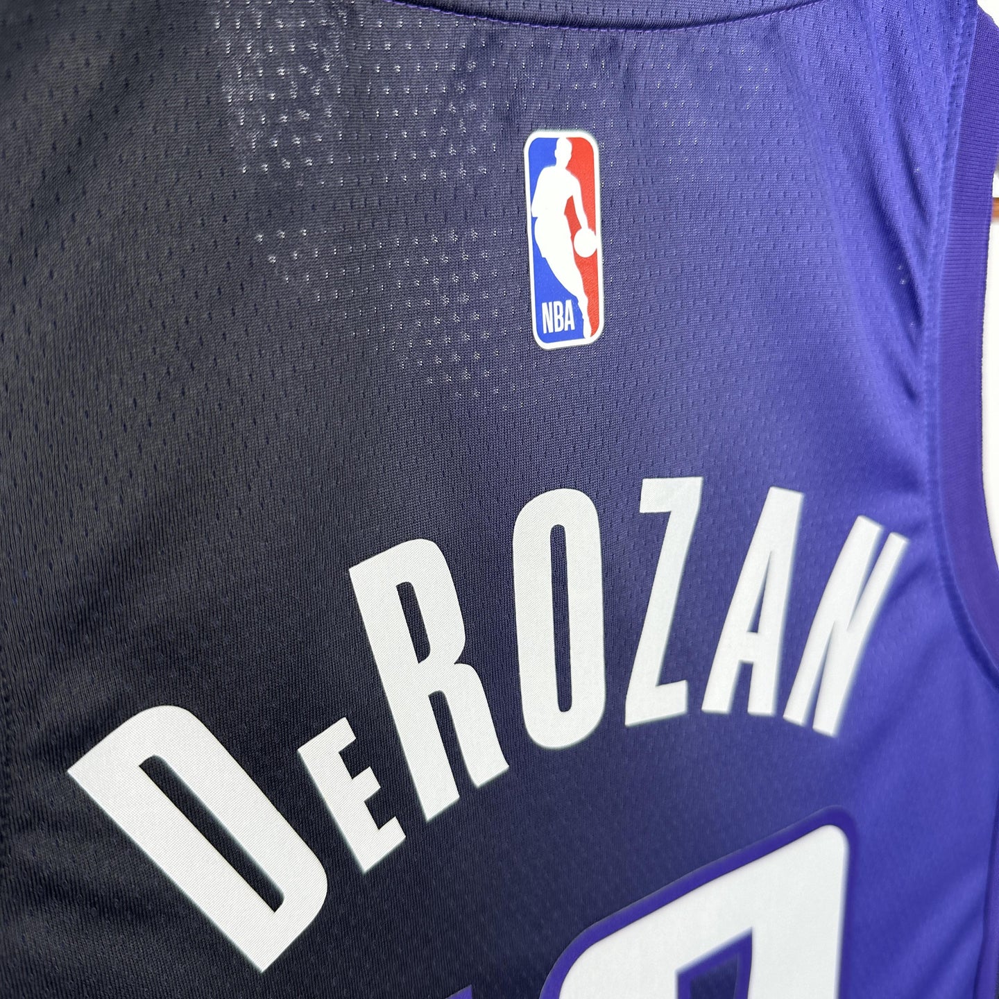 DeROZAN 10 Purple Sacramento Kings Heat Pressed Edition NBA Jersey