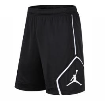 JORDAN Diamond Black Shorts