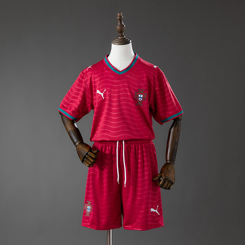 Portugal Home World Cup 2026 Kids Jersey