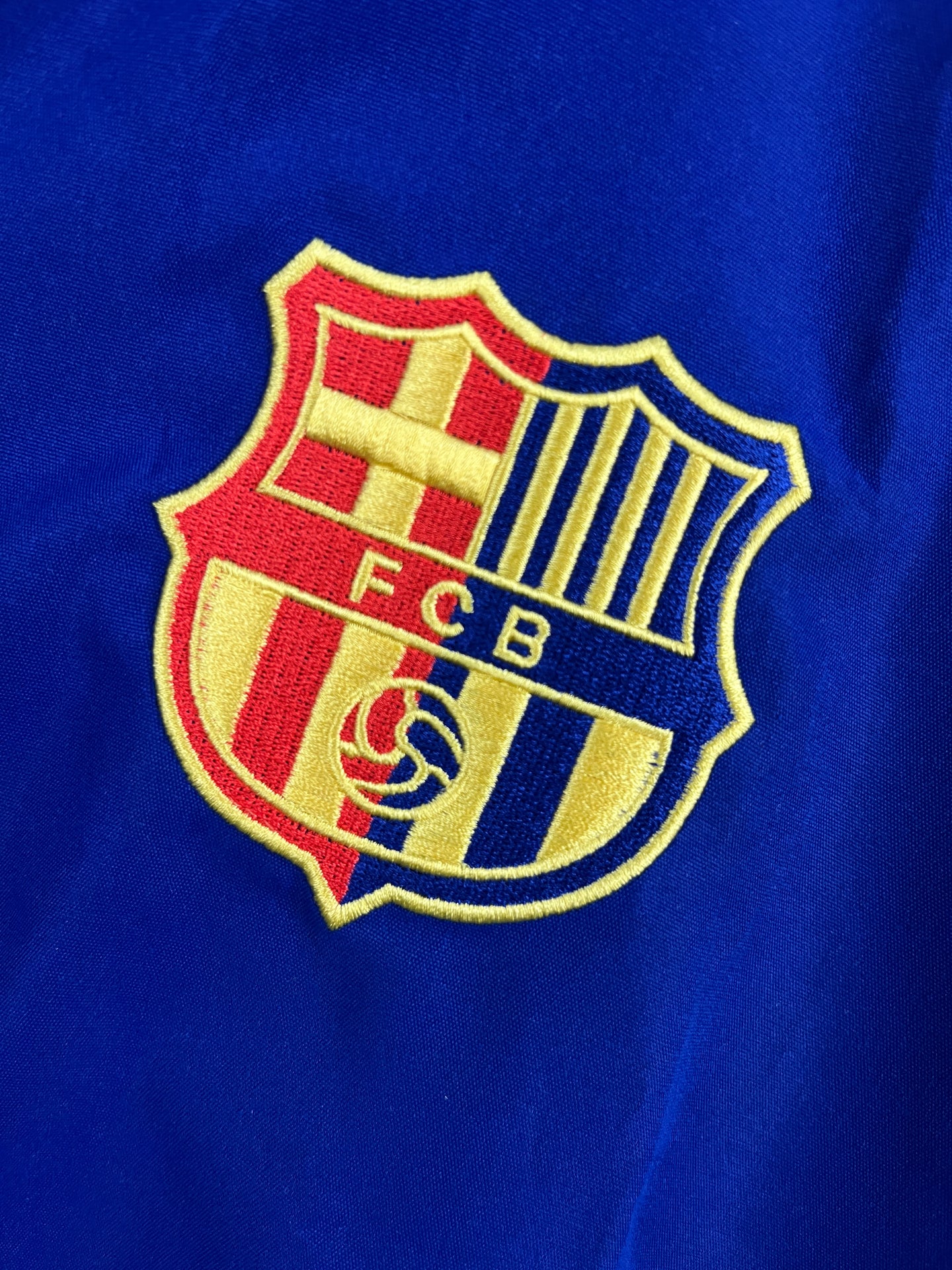 Barcelona Navy Blue Windbreaker Jacket