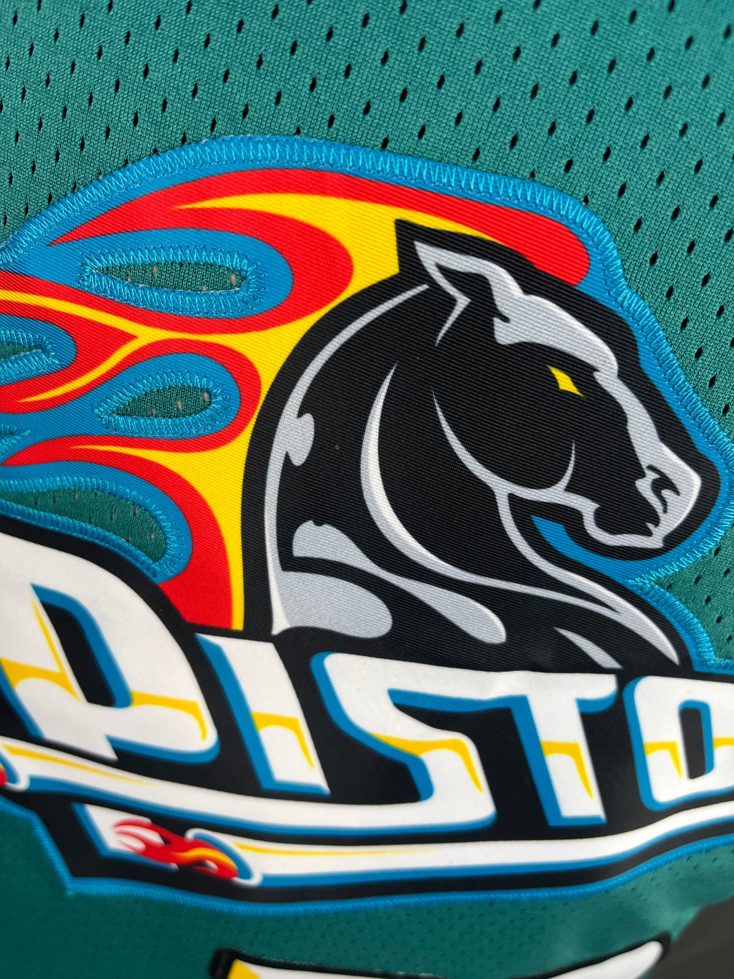 Hill 33 Pistons Green NBA Jersey