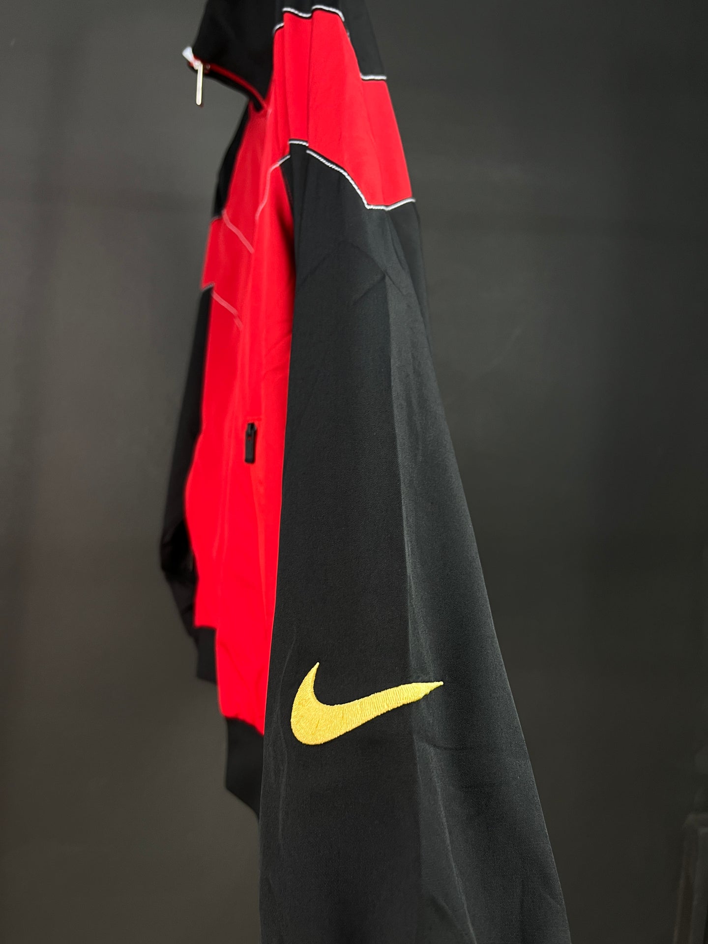 Manchester United Red & Black Windbreaker Jacket