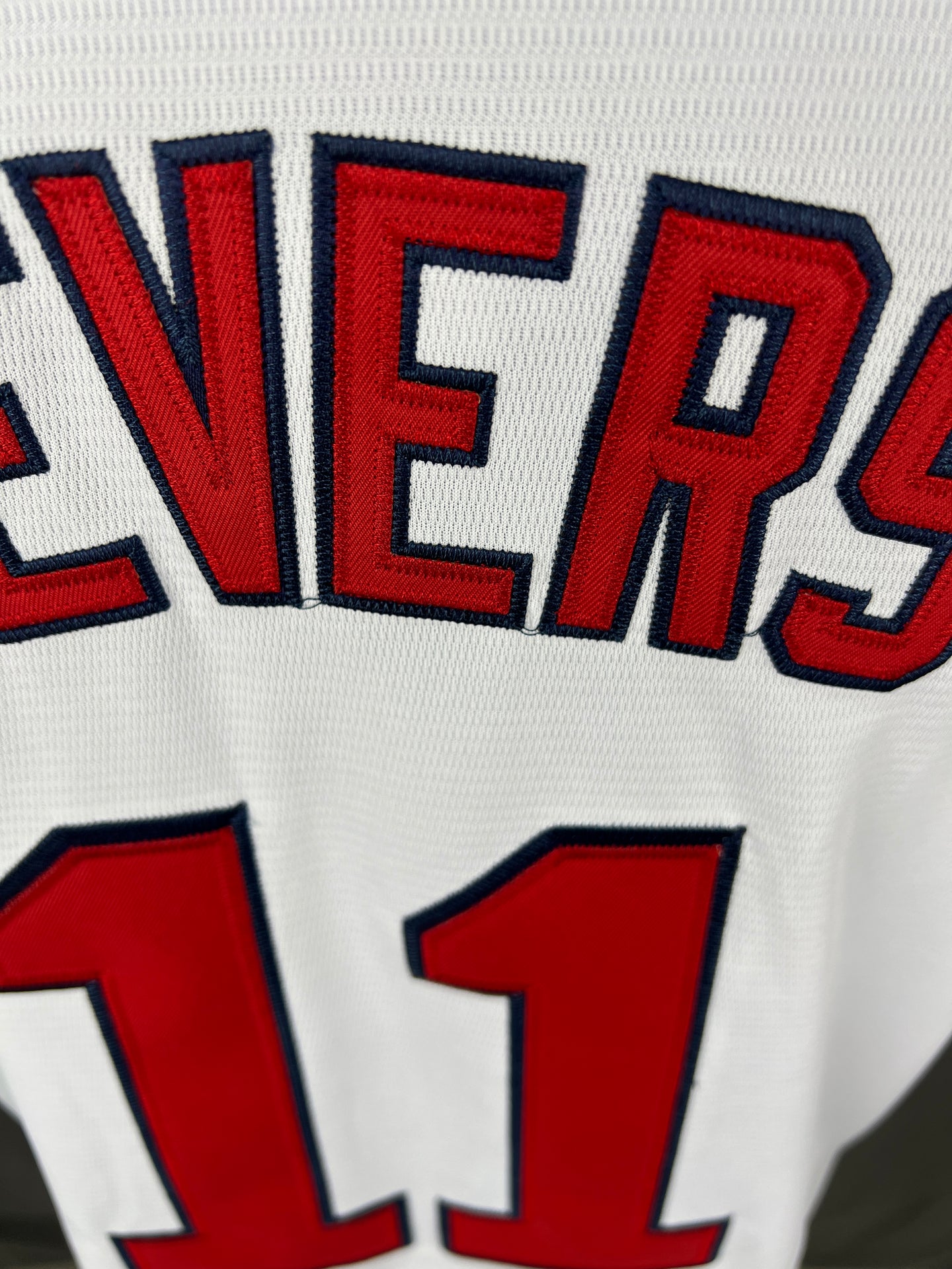 DEVERS 11 White Boston Red Sox MLB Jersey