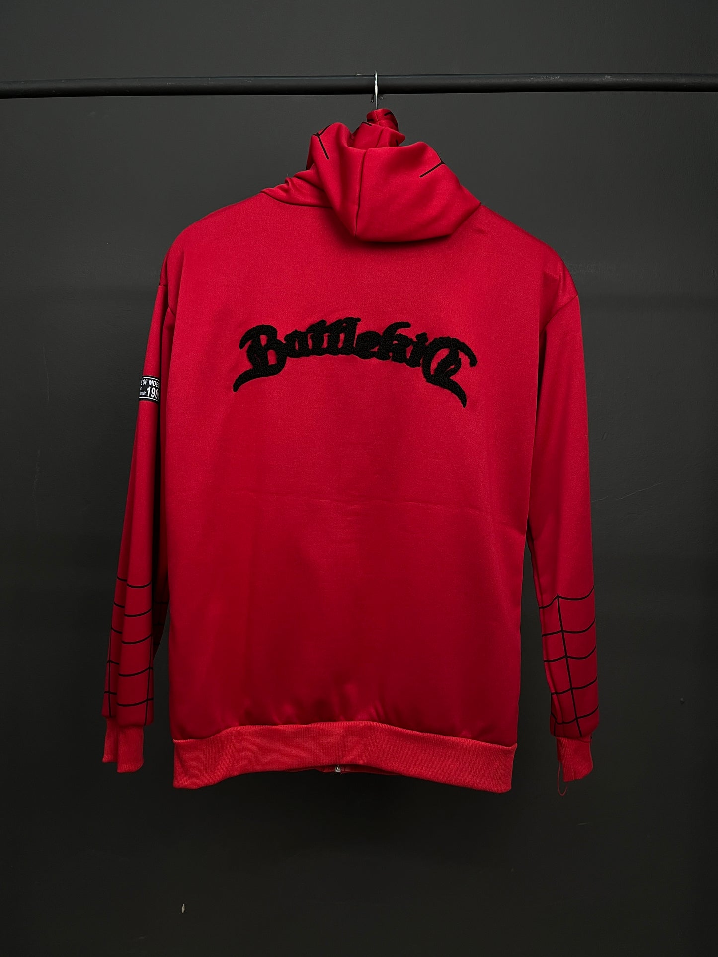Spiderman Red Zip-up Hoodie