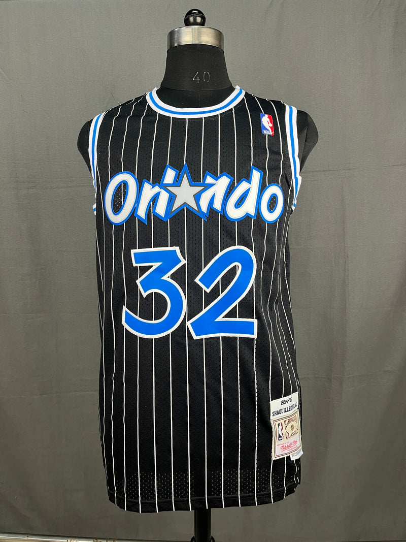 O'neal 32 Orlando  Black NBA Jersey