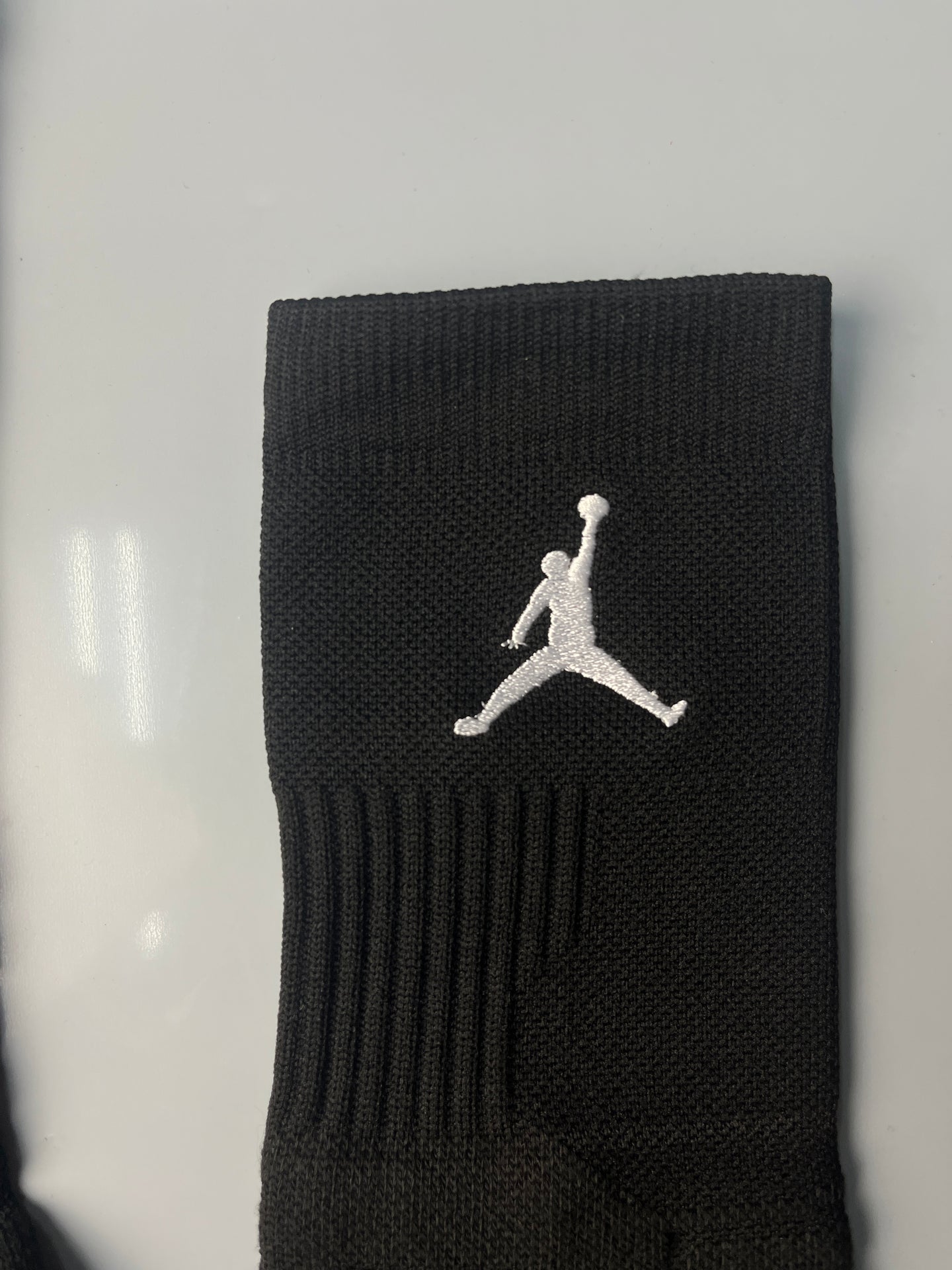 Jordan Black Crew Socks