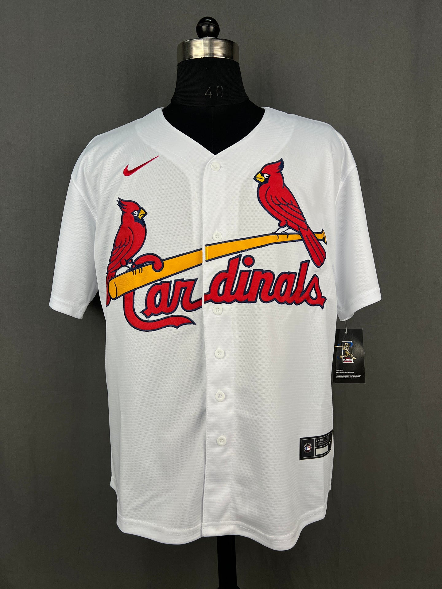 GOLDSCHMOIT 46 White St. Louis Cardinals MLB Jersey