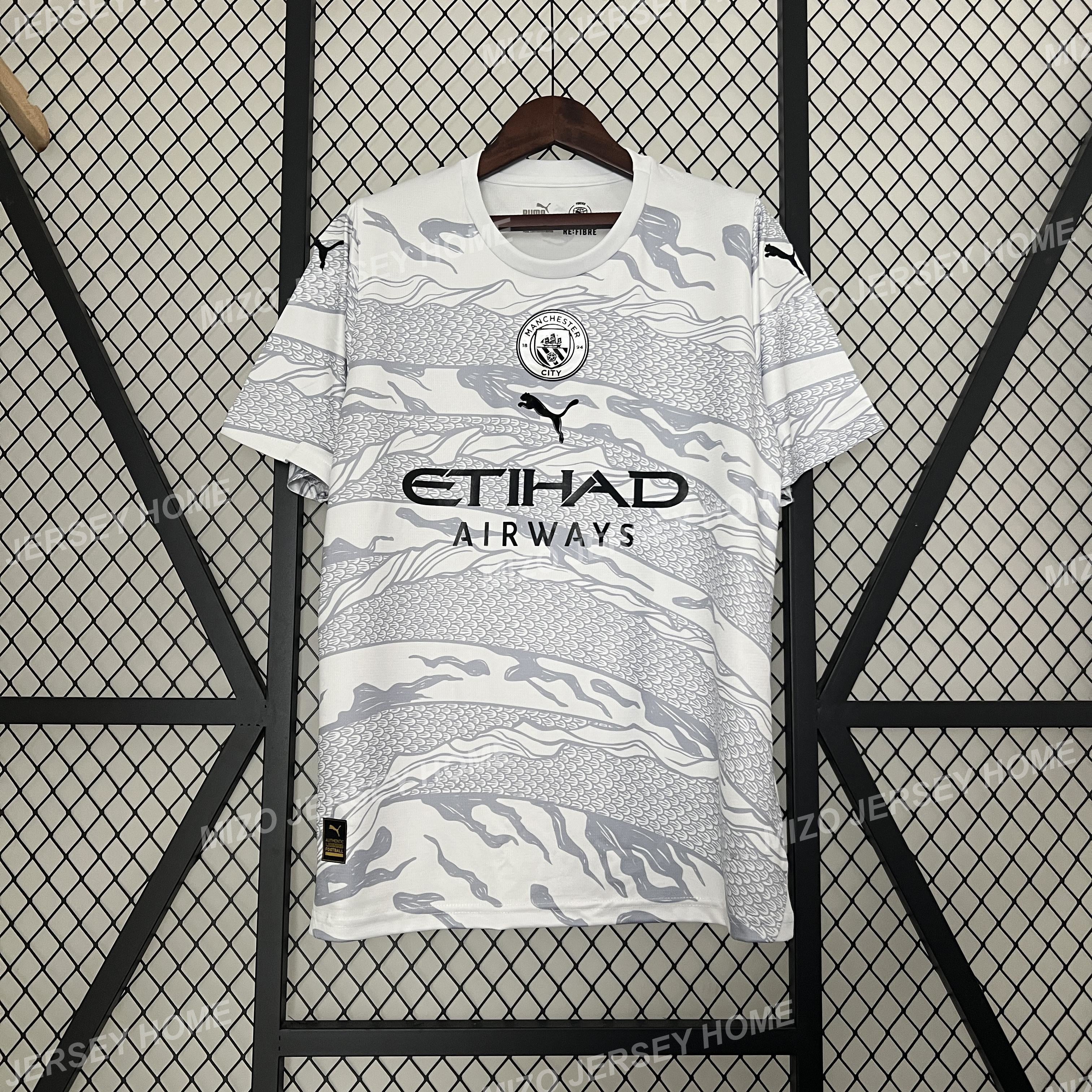MANCHESTER CITY "Year Of The Dragon" 2024 Fan Version Mizo Jersey Home