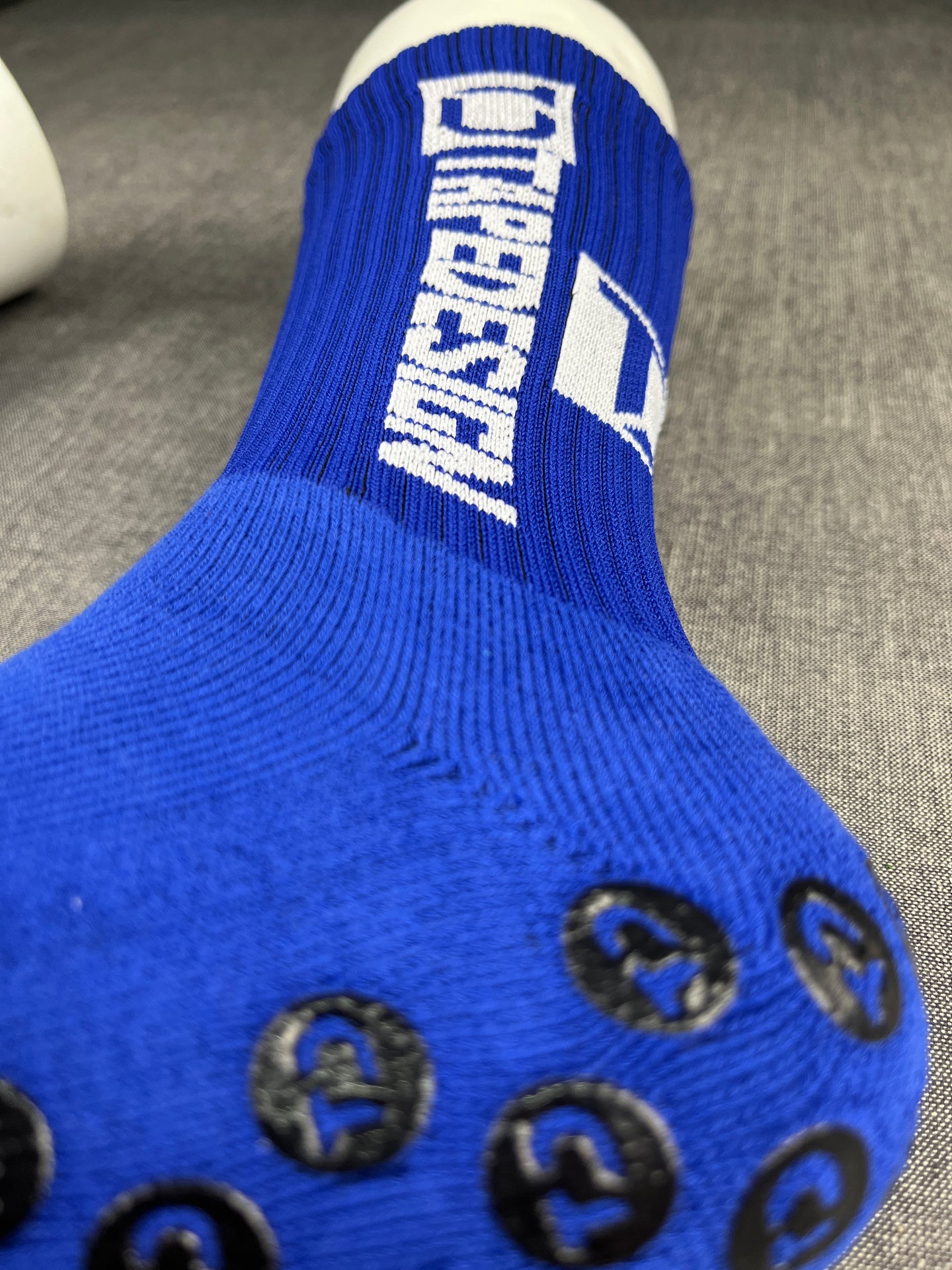 TapeDesign Blue Grip Socks