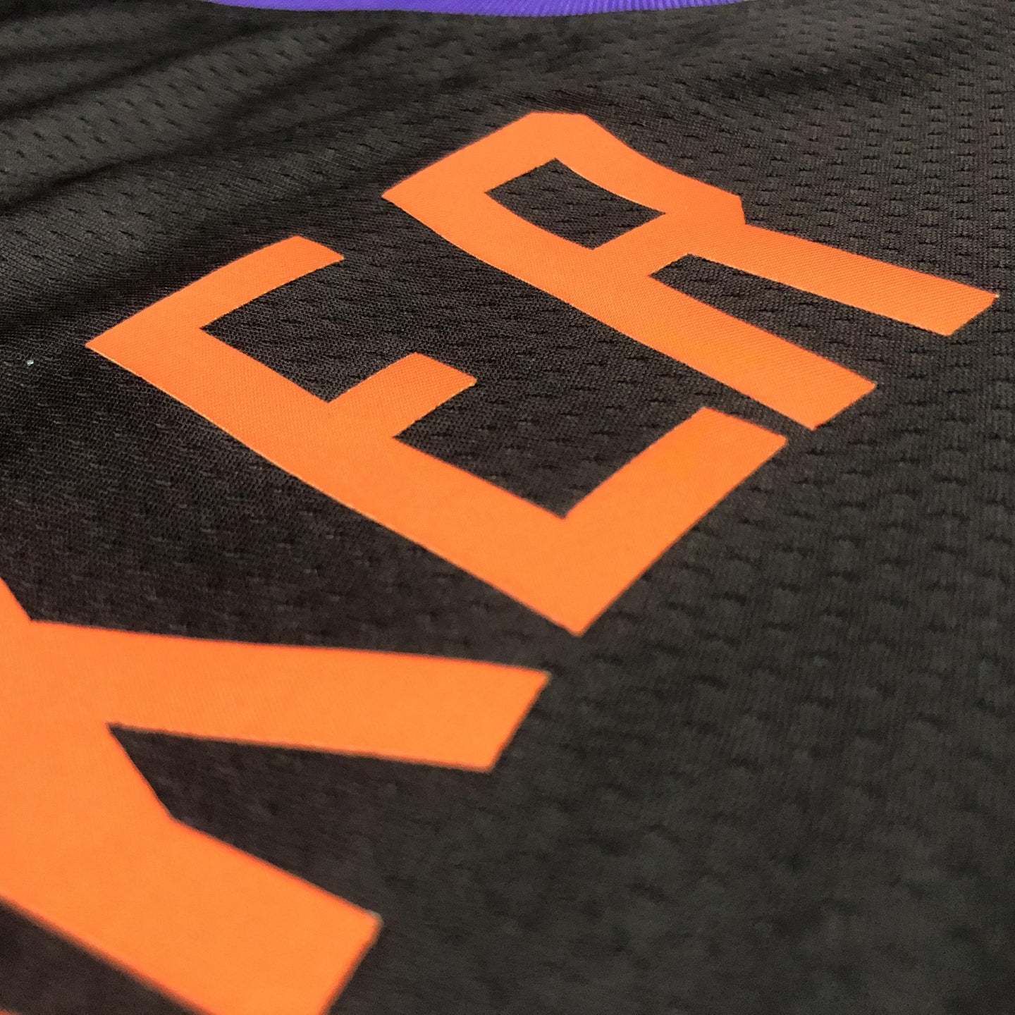 BOOKER 1 Black The Valley Heat Pressed Edition NBA Jersey