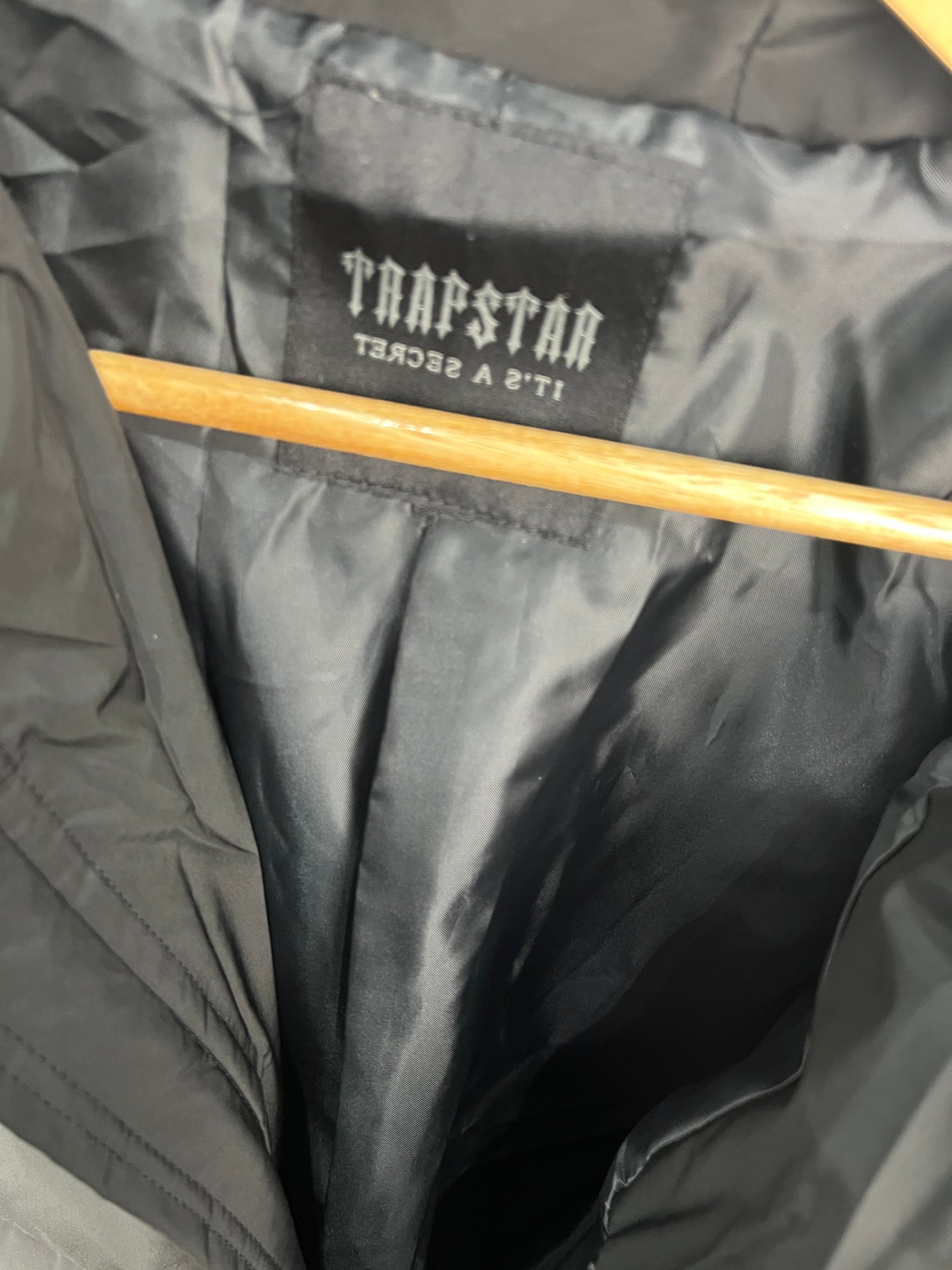 Trapstar Black Puffer Jacket