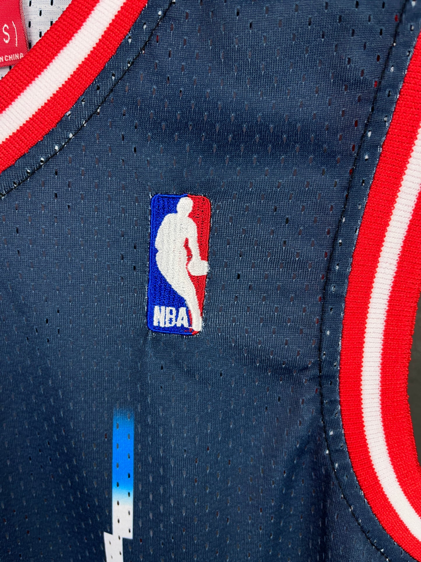 OLAJUWON 34 Dark Blue Houston Rockets NBA Jersey