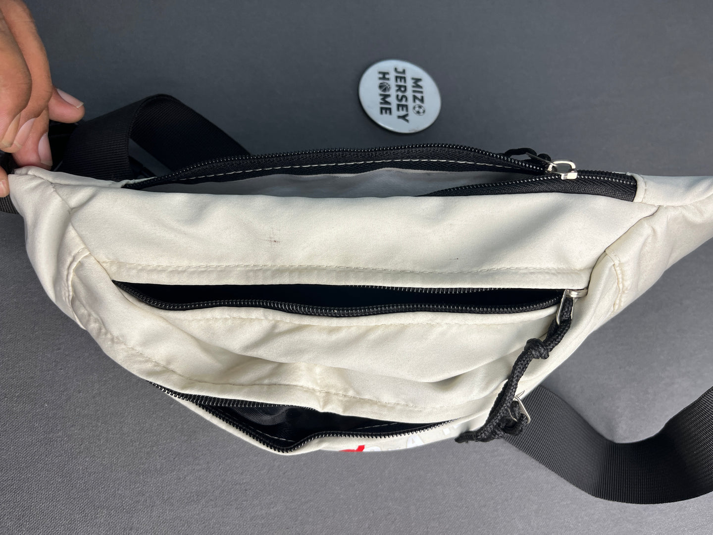 JORDAN Beige Fanny Pack