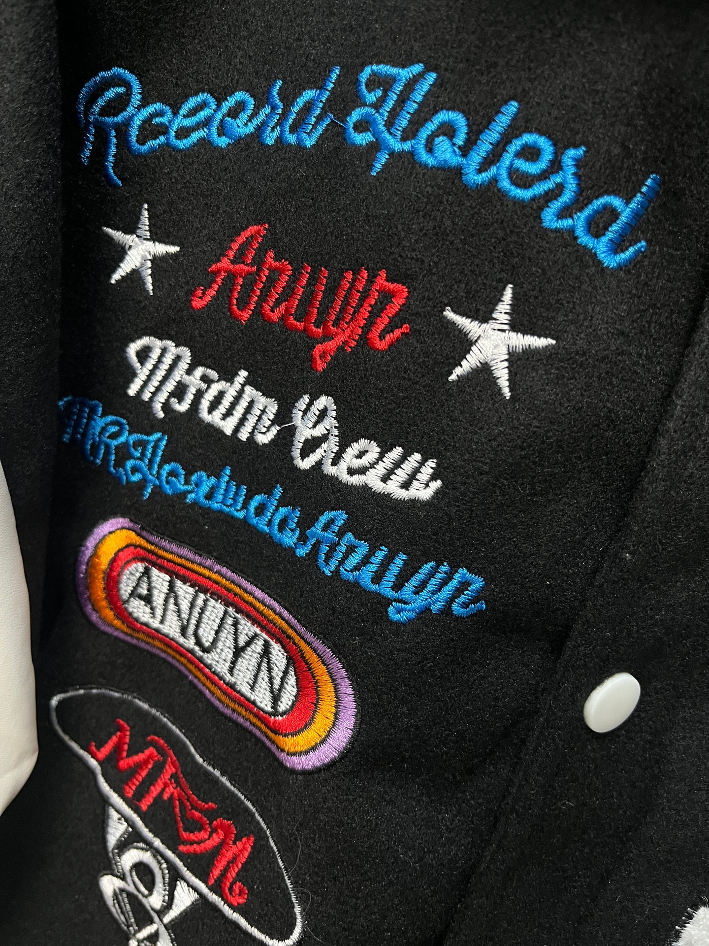 Black/White Varsity Jacket