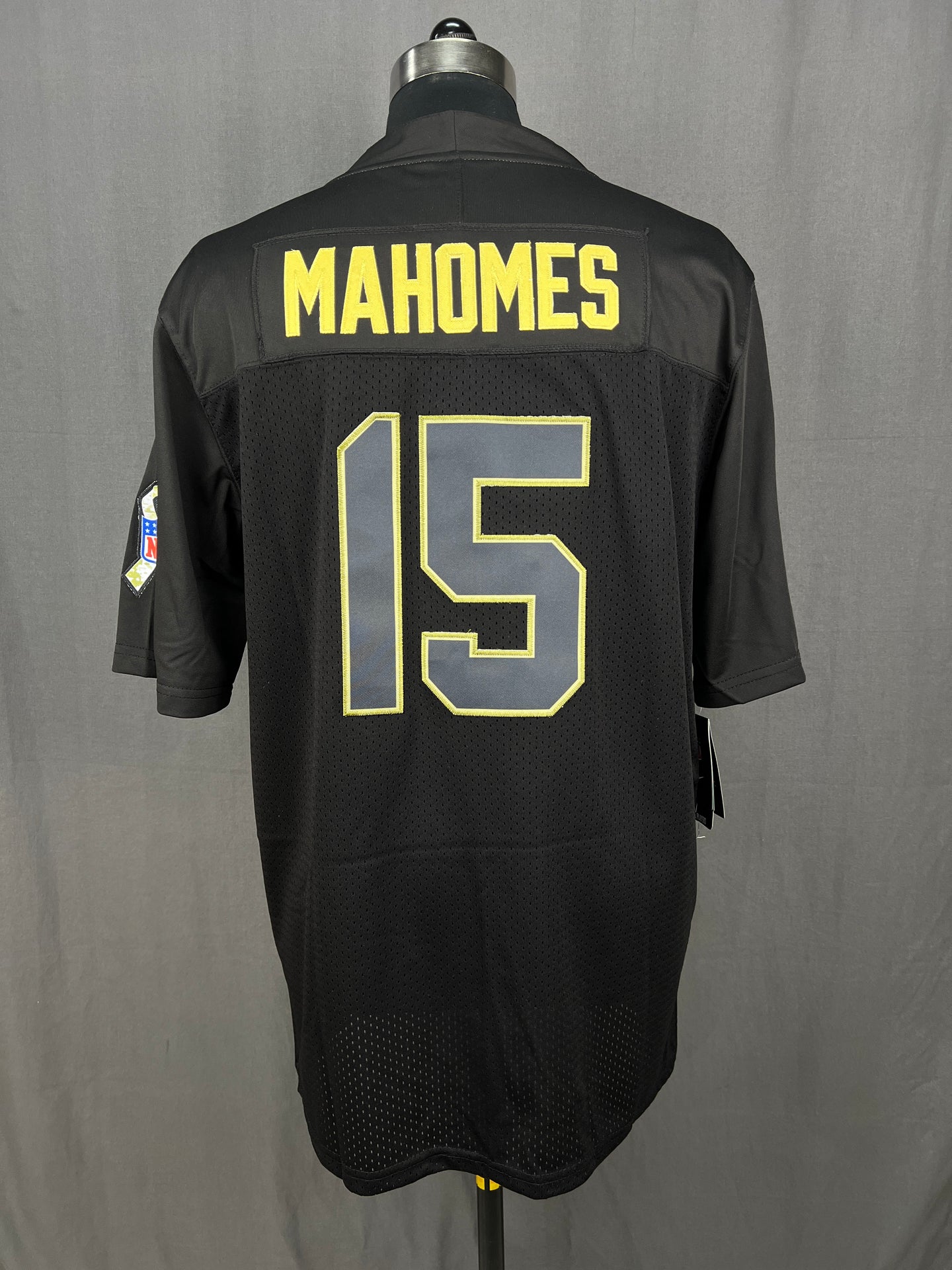 MAHOMES 15 Black Chiefs NFL Jersey