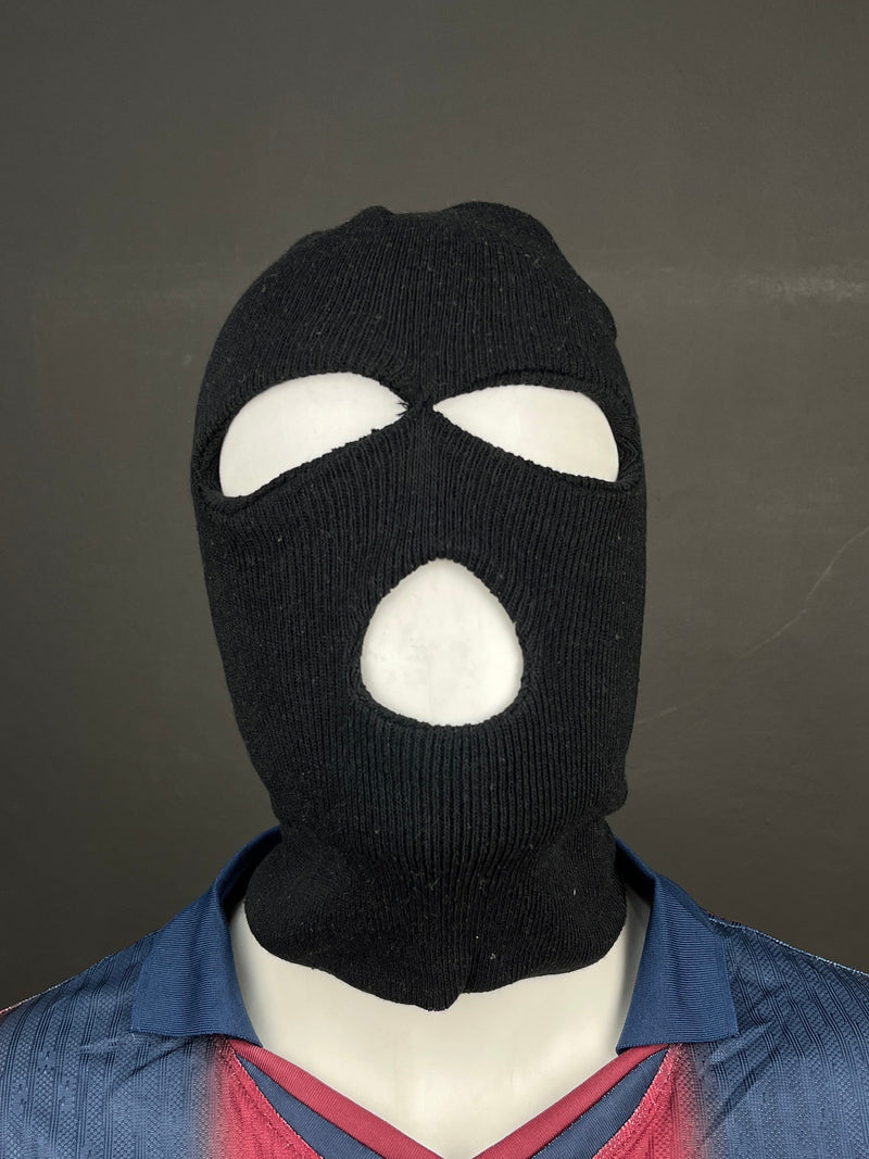 Classic Black Knit Ski Mask