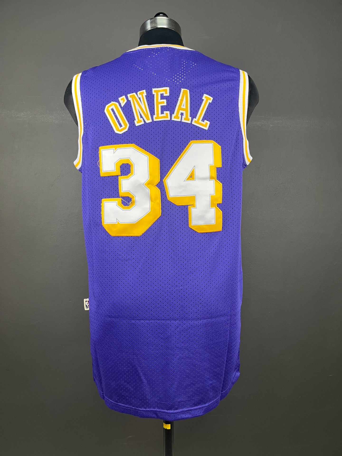 O'NEAL 34 Purple Los Angeles Lakers NBA Jersey