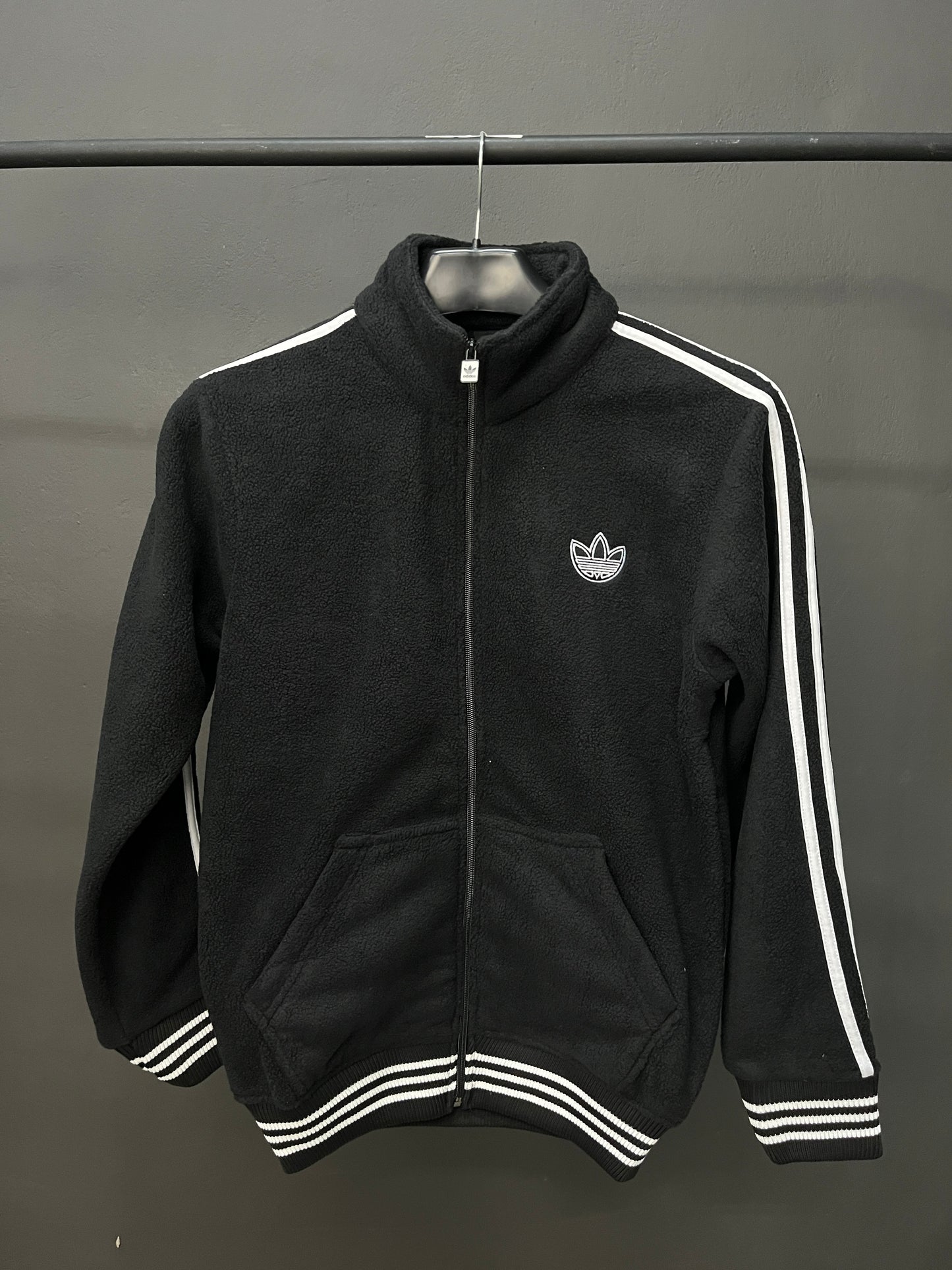 ADIDAS Black Fur Jacket