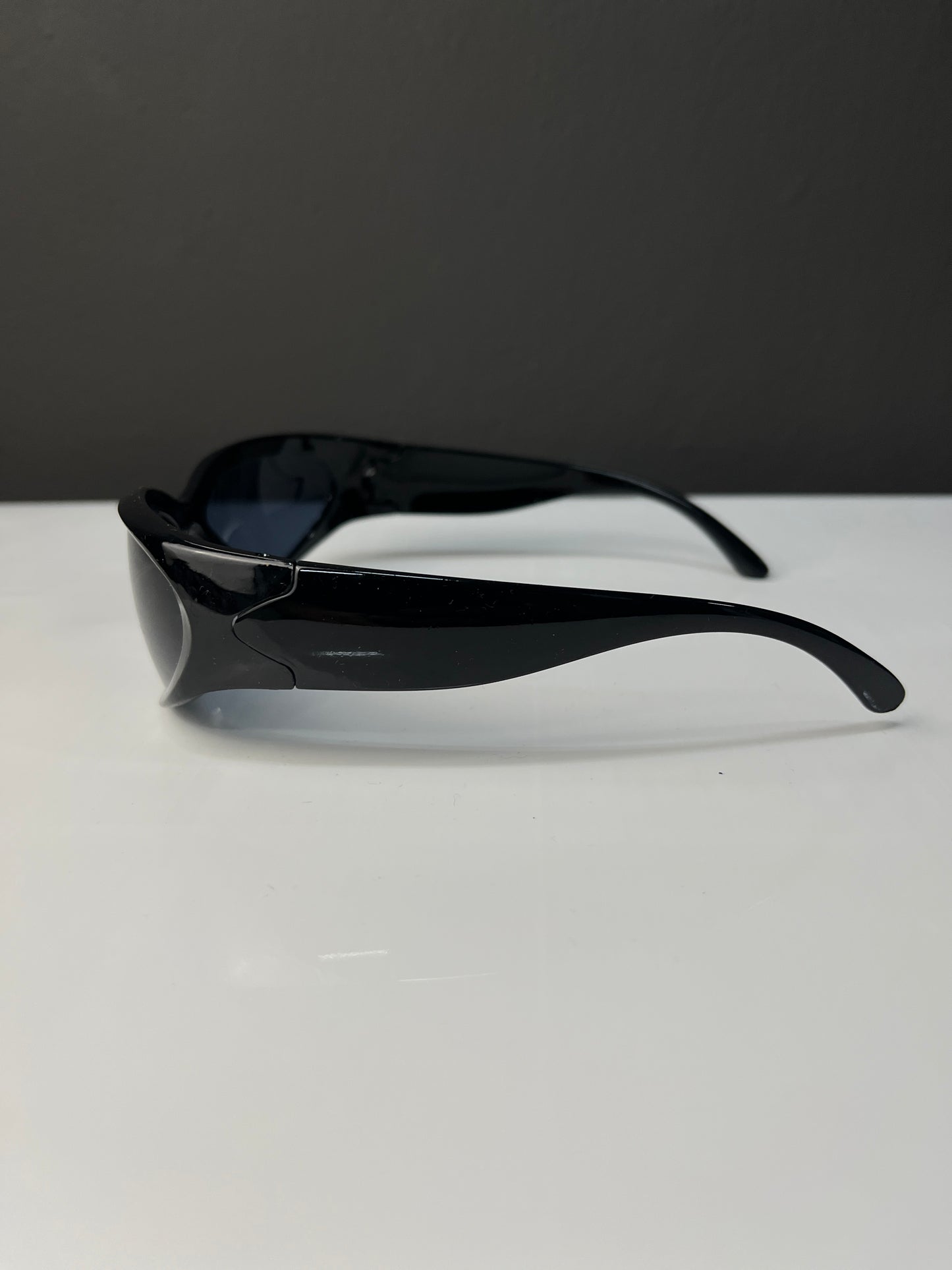 Futuristic Black Sunglasses