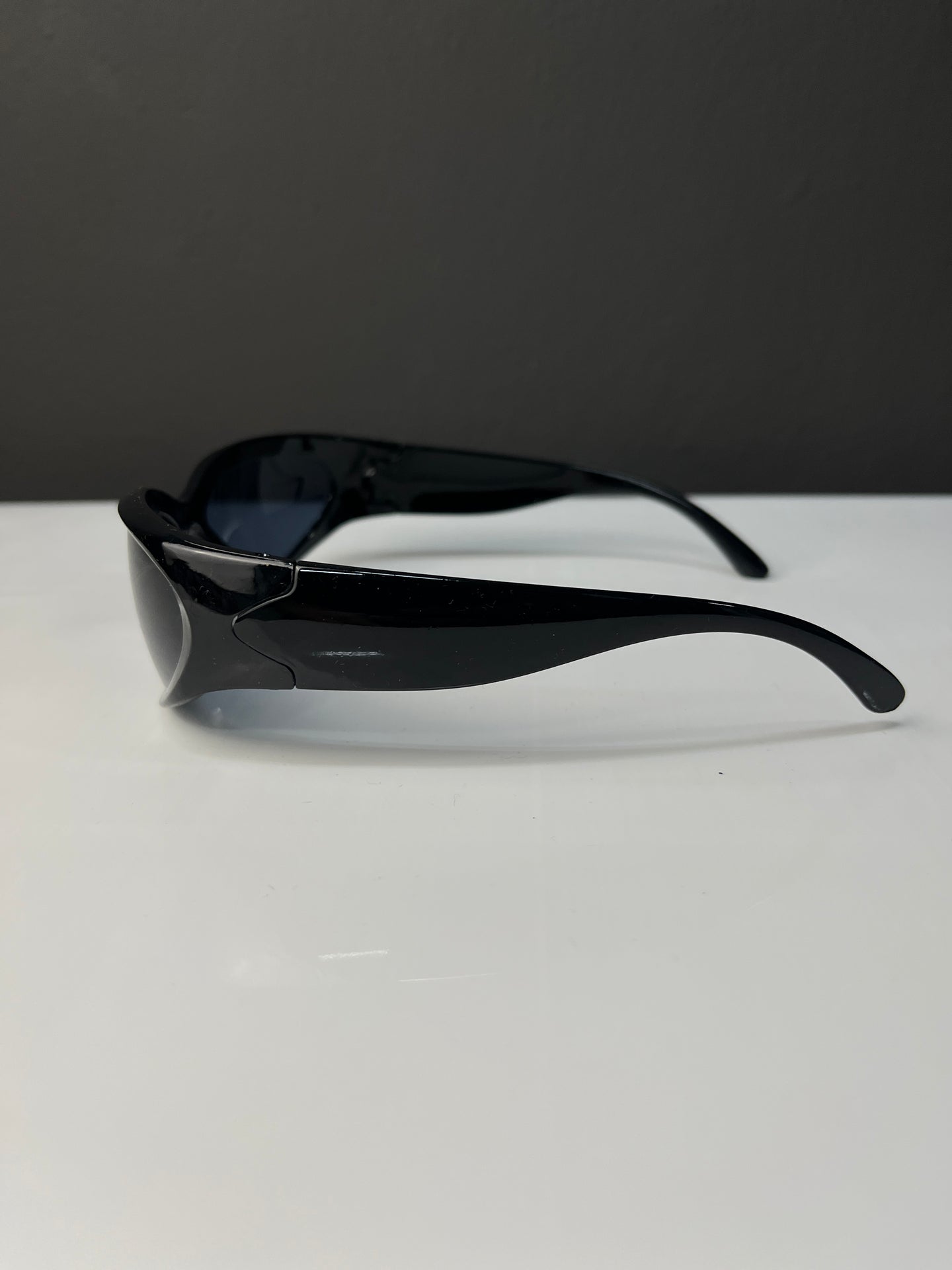 Futuristic Black Sunglasses