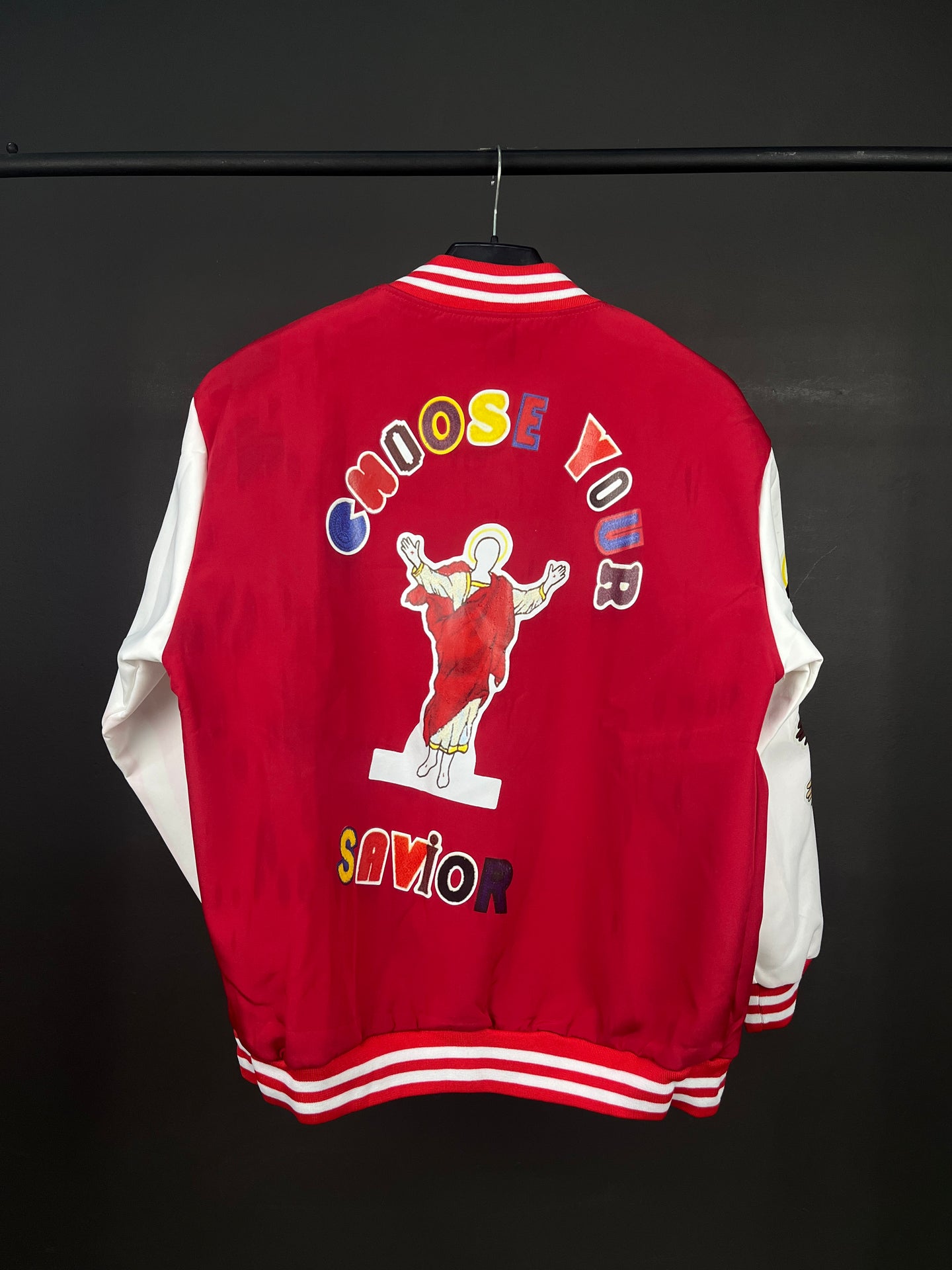 Red/White Varsity Jacket