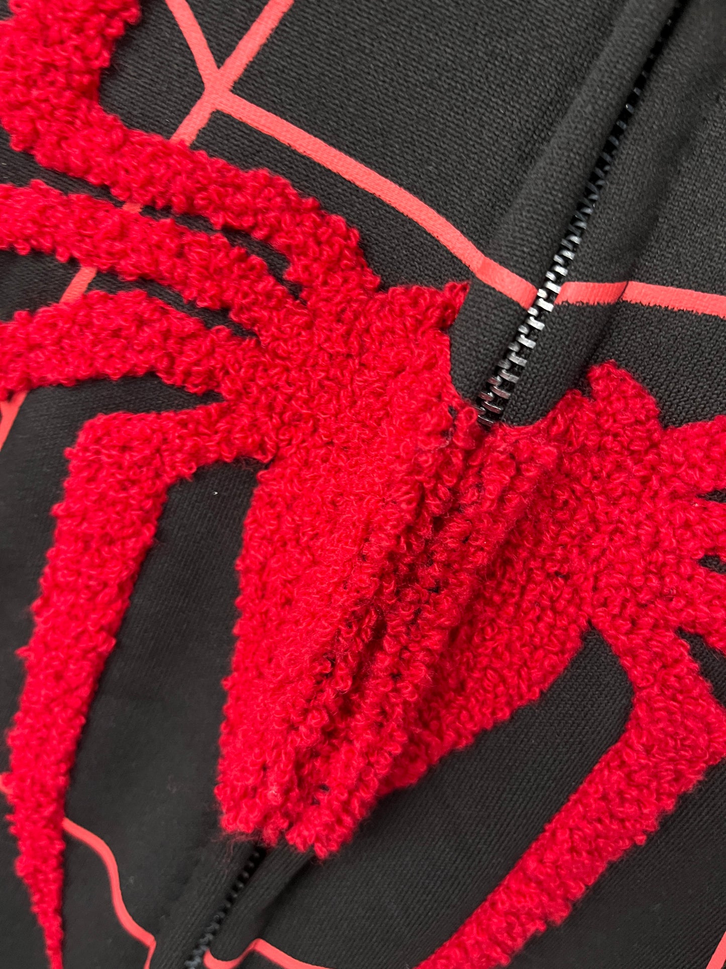 Spiderman Black Zip-up Hoodie