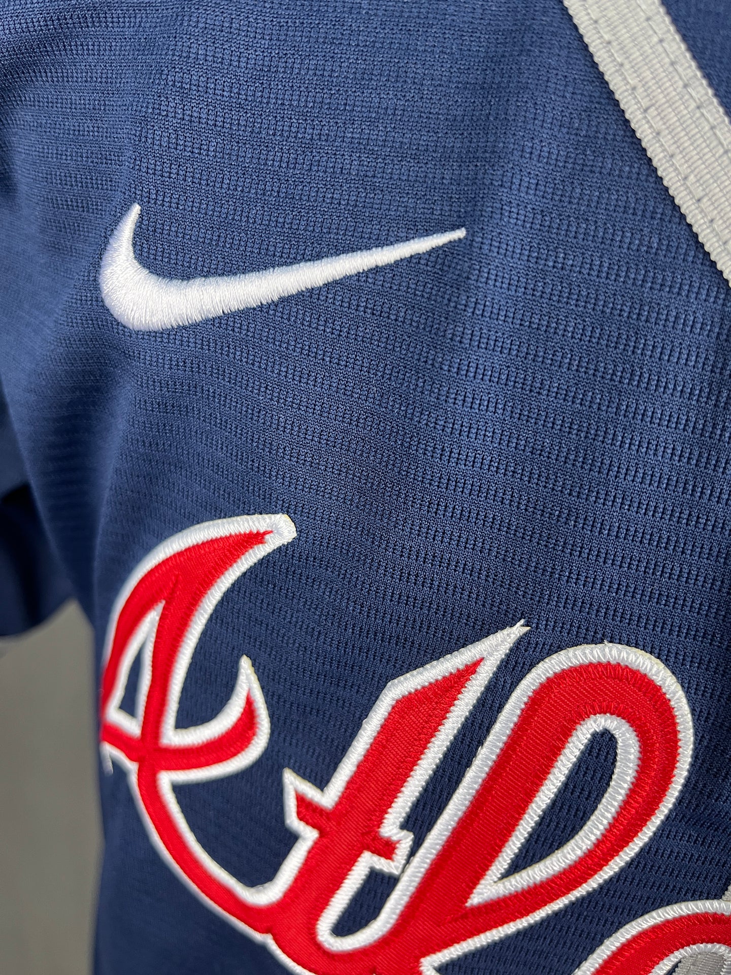 ACUÑA JR. 13 Navy Atlanta Braves MLB Jersey