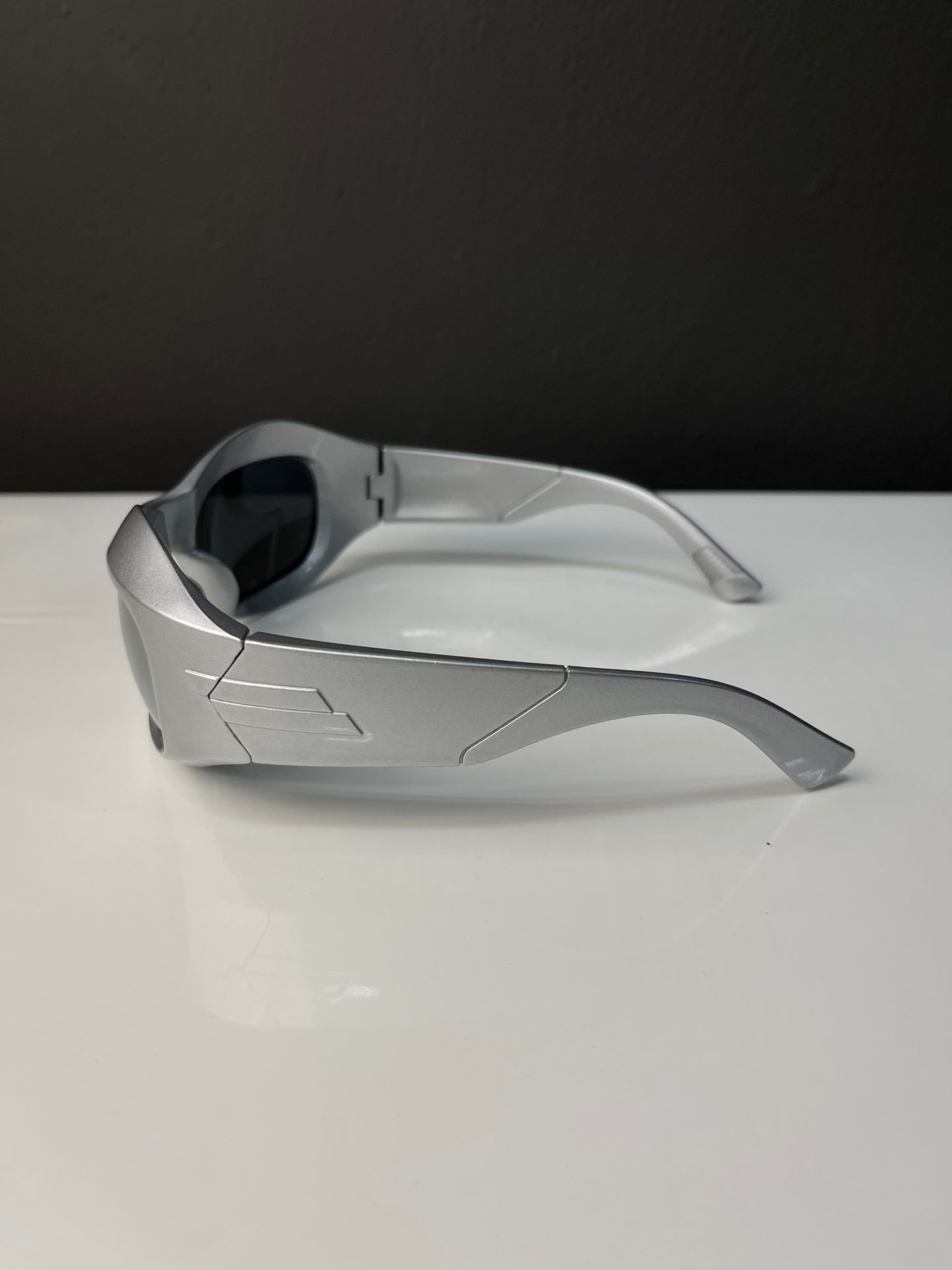 Grey Oversized y2k Sunglasses