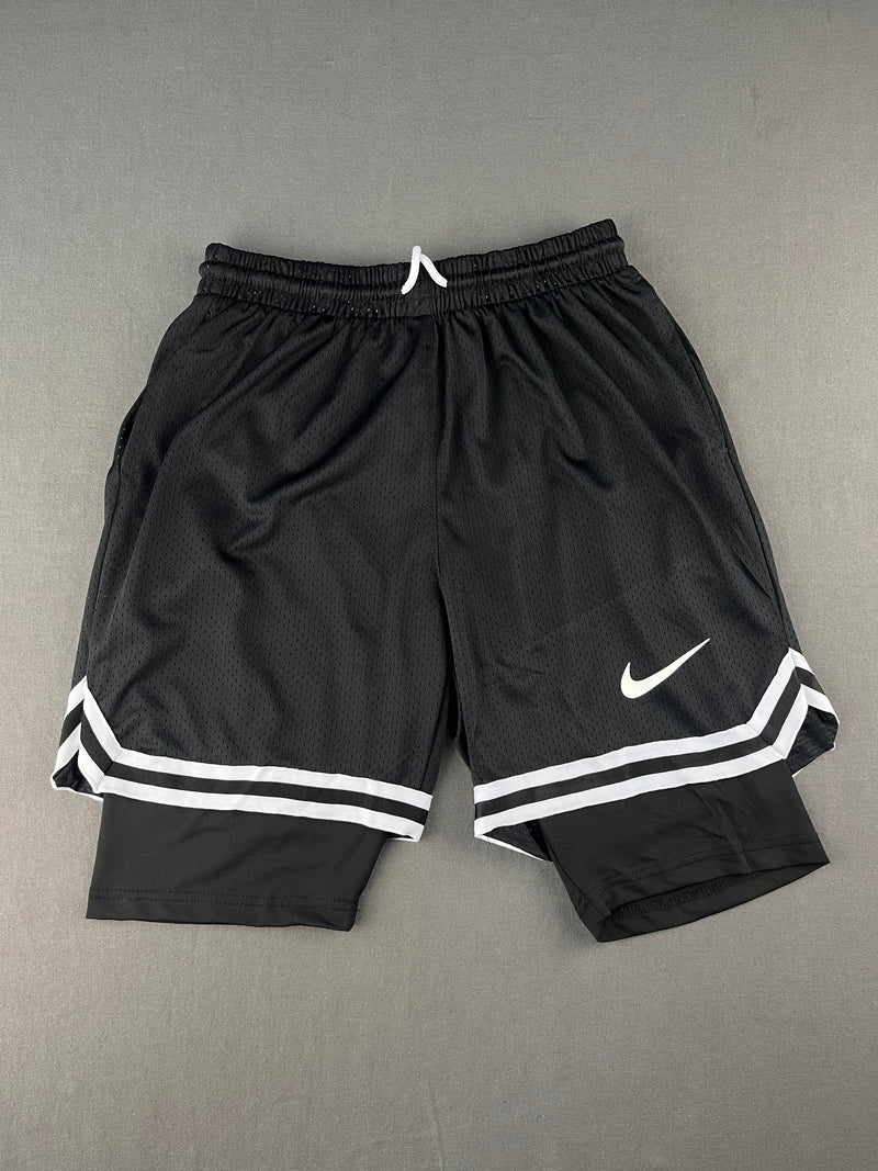 NIKE Black Double Deck Shorts
