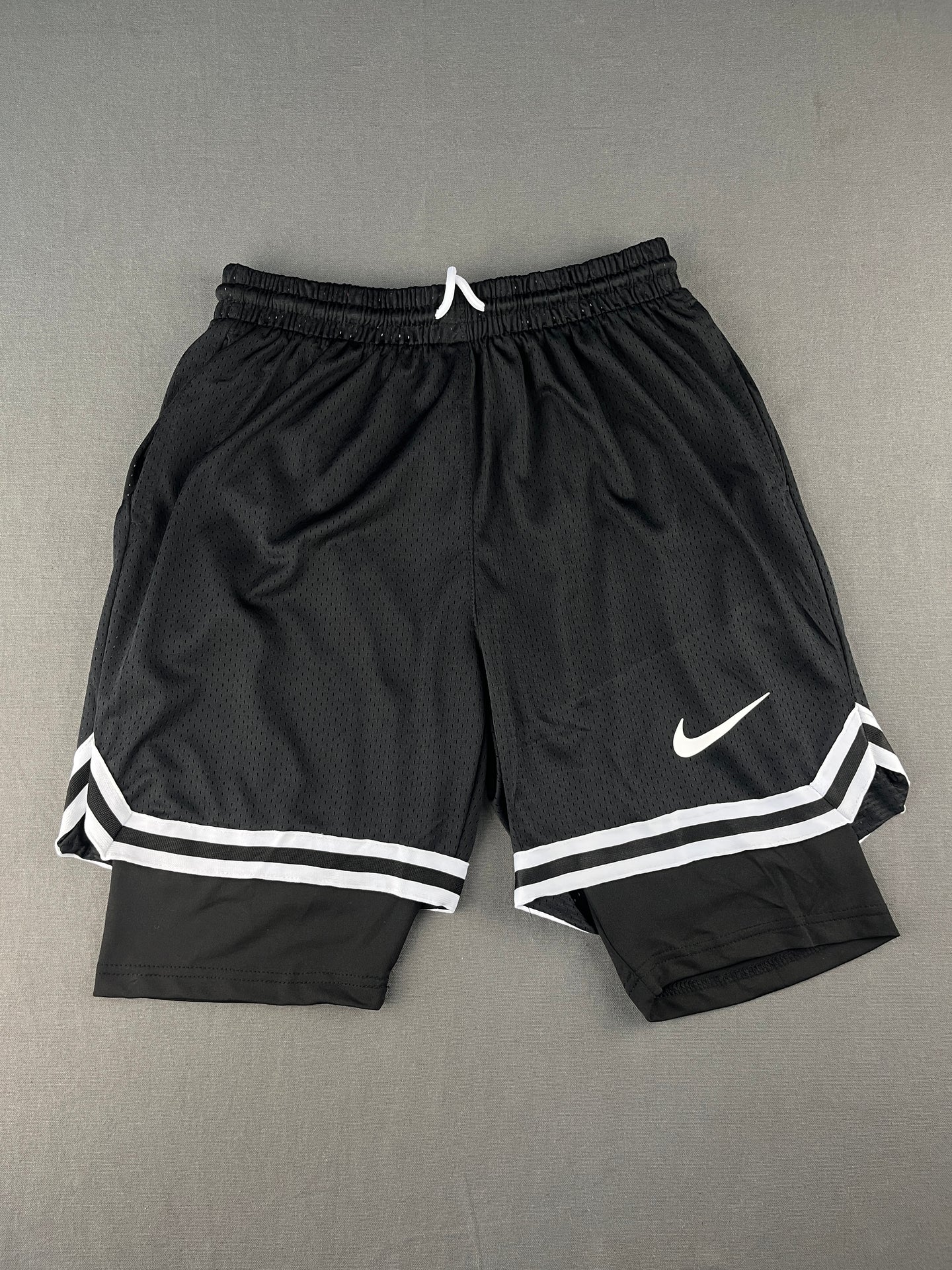 NIKE Black Double Deck Shorts