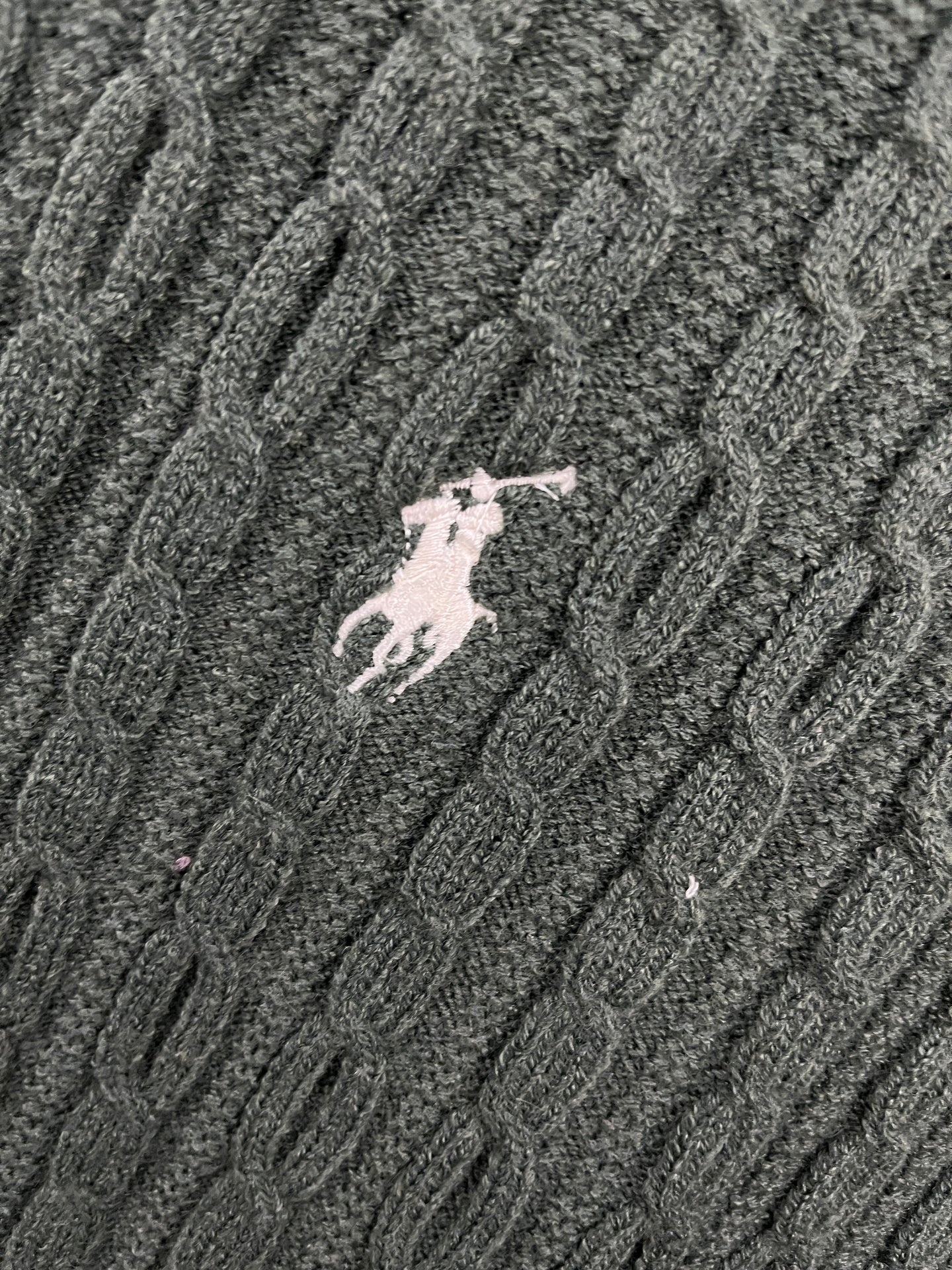 Ralph Lauren Soft Patterned Pull Over Green