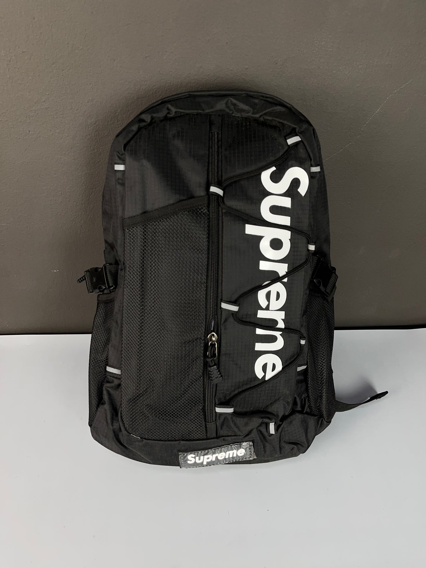 SUPREME Ss17 Black Backpack