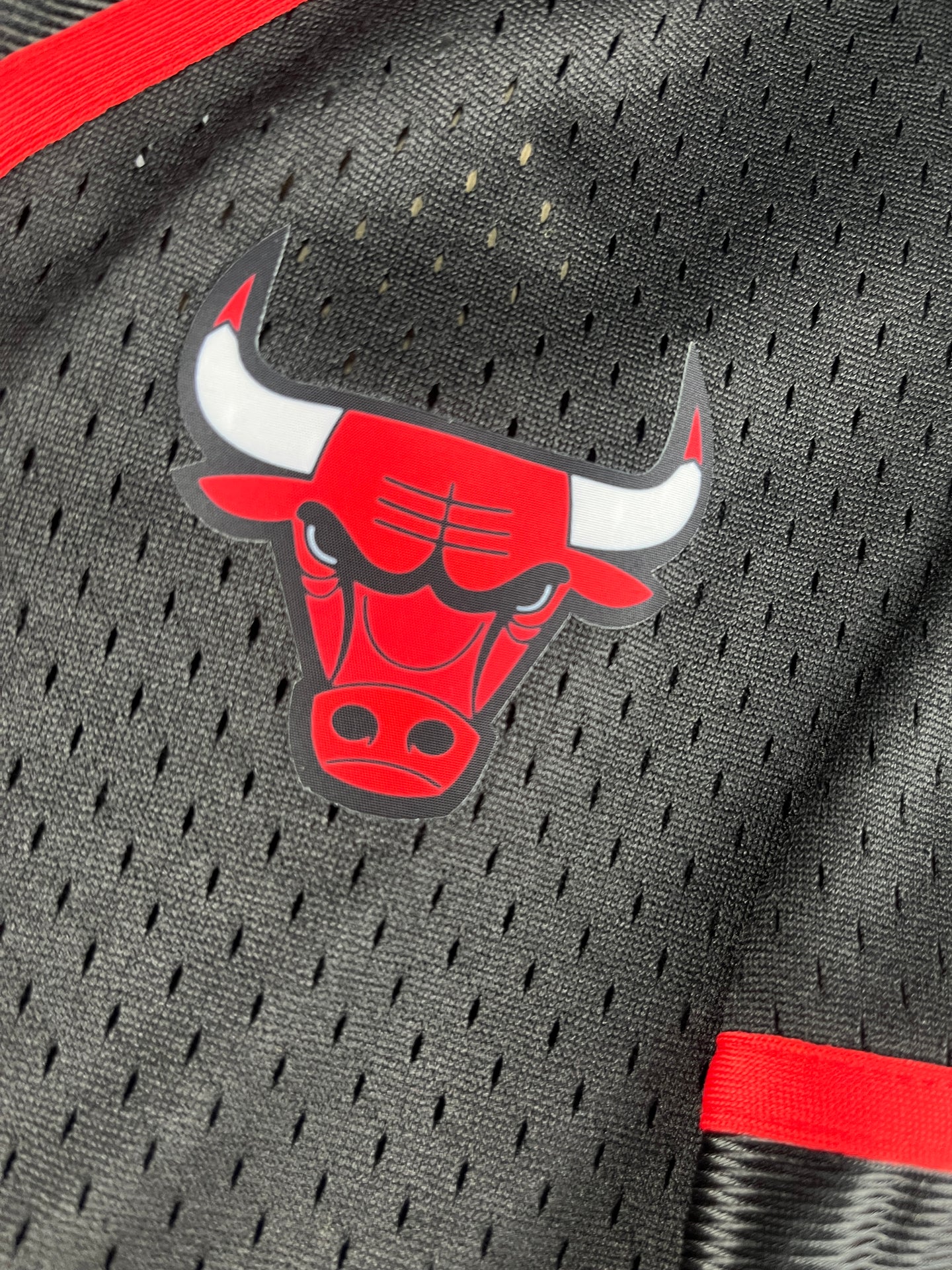 Chicago Bulls Black Mesh NBA Jersey