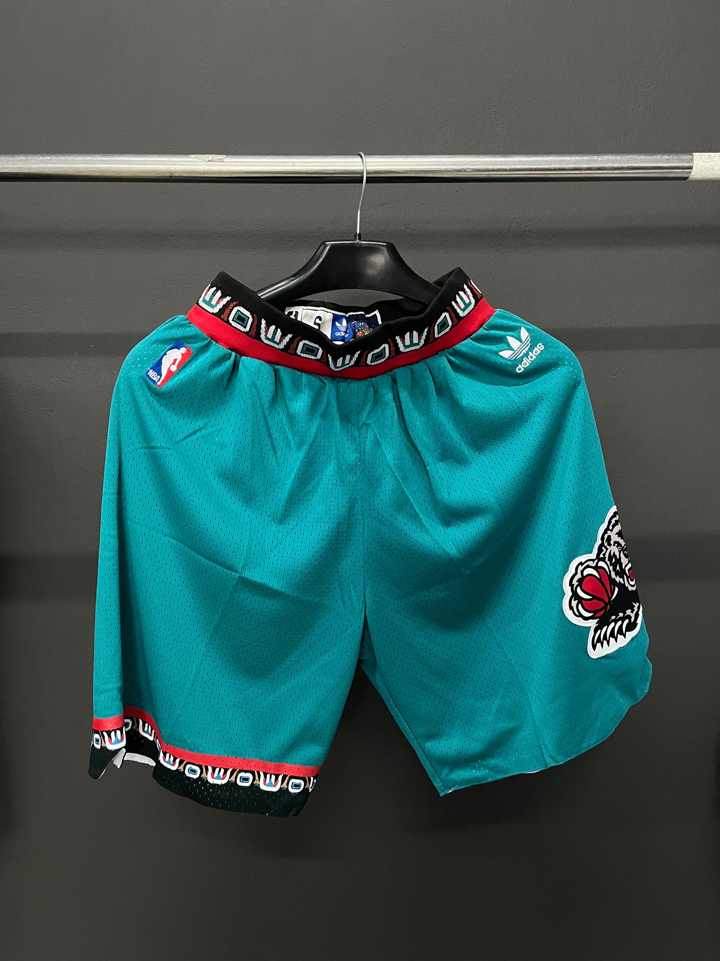 Green Shorts Full Embroidery